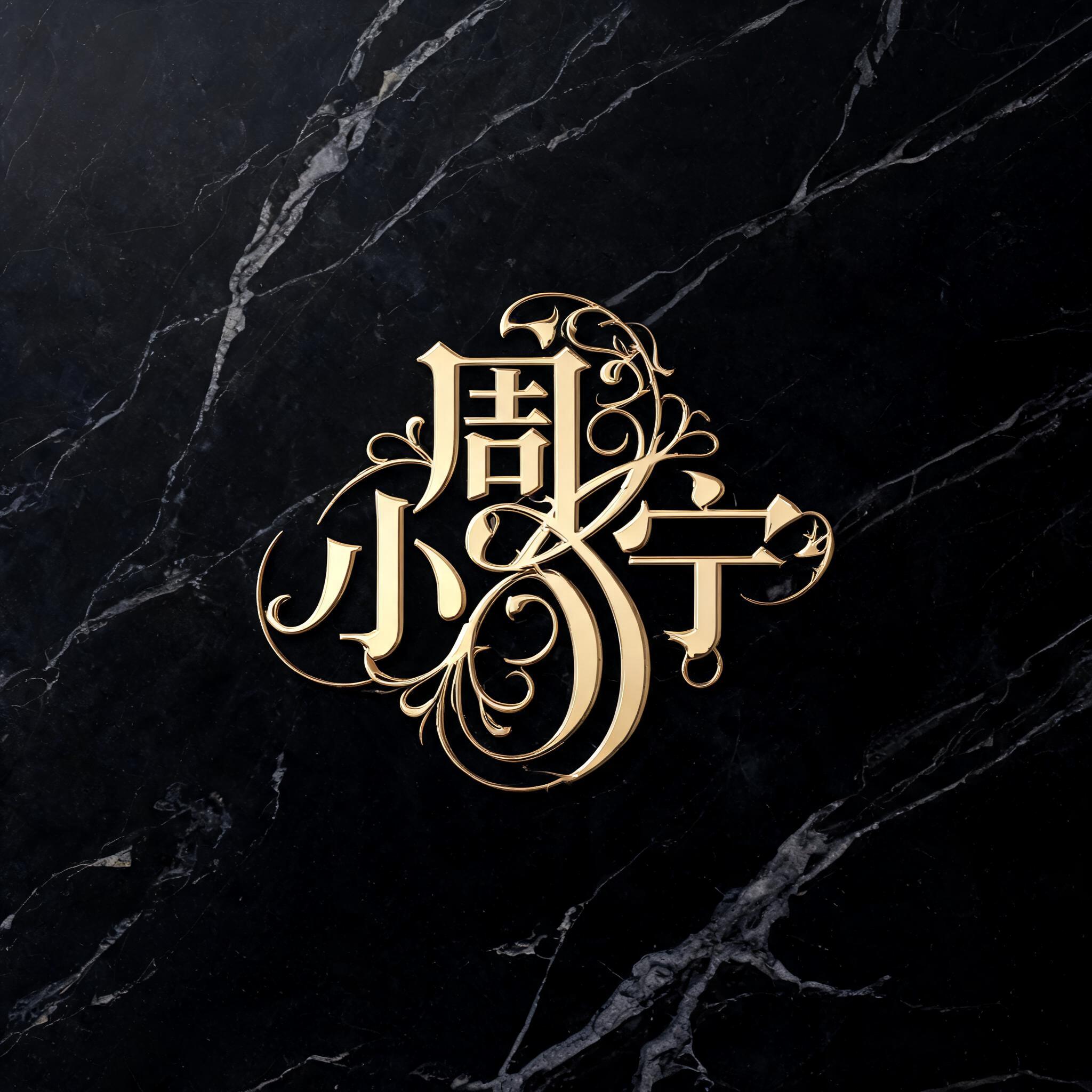 "周小宁" — Elegant Script | AI Text Effect Generator
