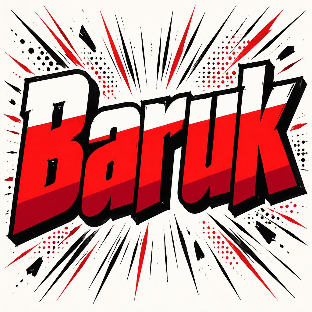"Baruk" — Anime | AI Text Effect Generator