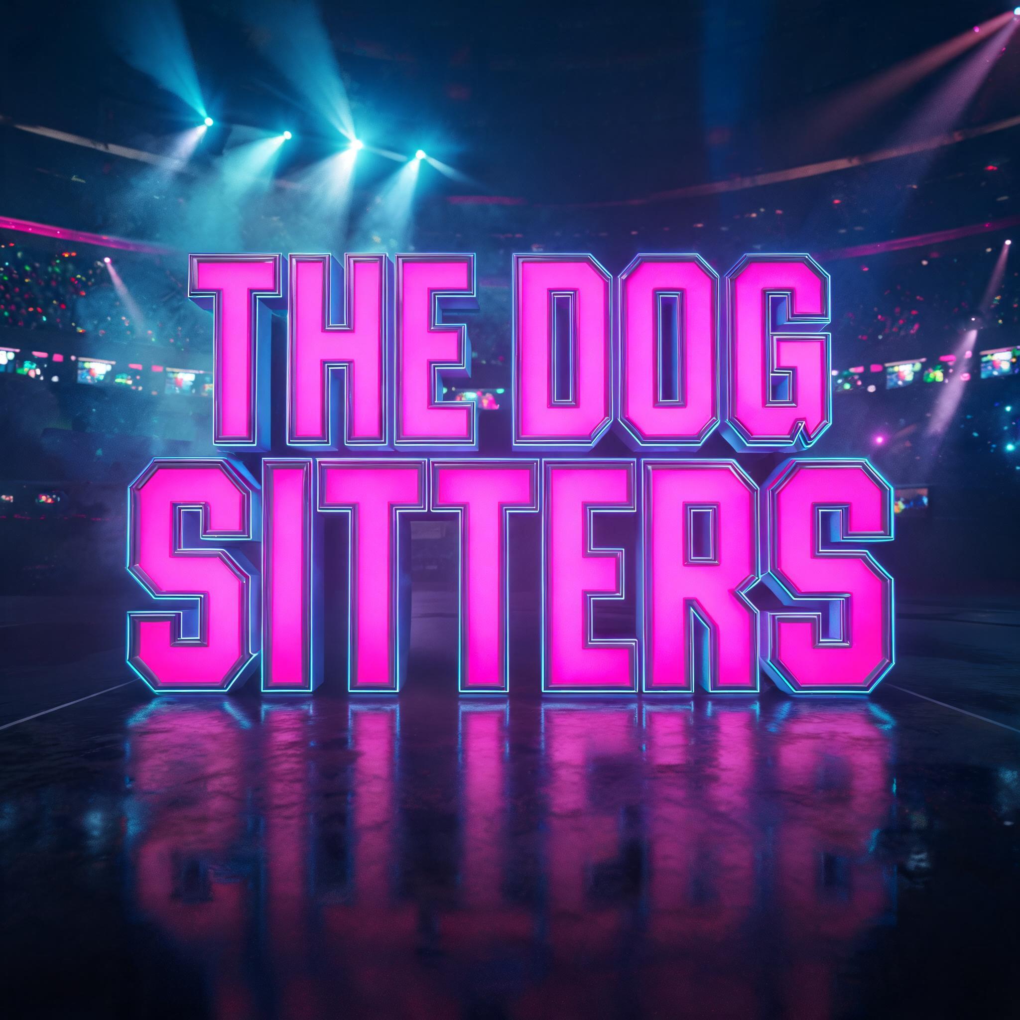 "THE DOG SITTERS" — 3d Bold Neon | AI Text Effect Generator