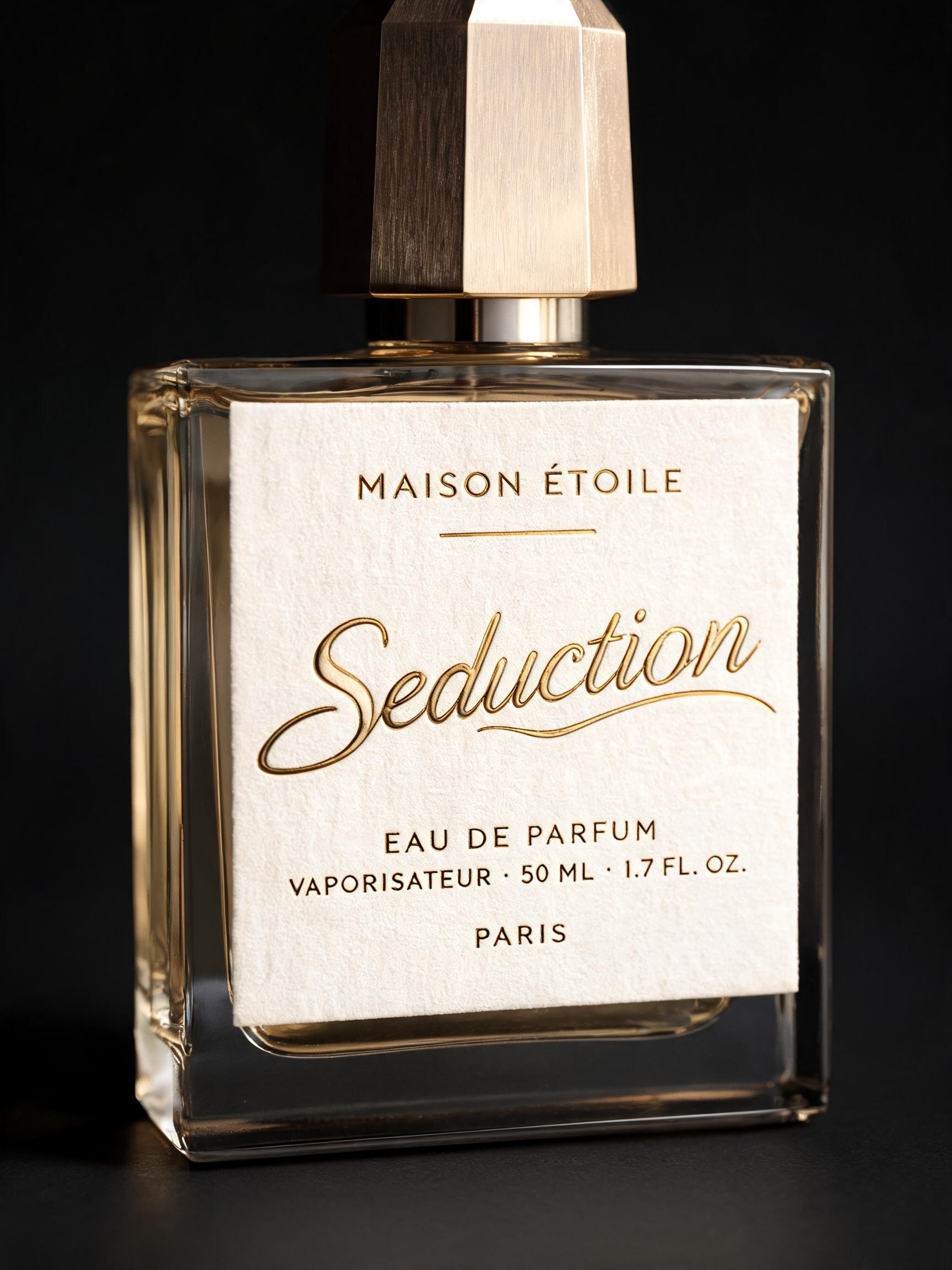 Seduction
MAISON ÉTOILE
EAU DE PARFUM
VAPORISATEUR · 50 ML · 1.7 FL. OZ.
PARIS