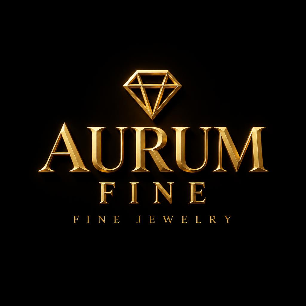 "AURUM
FINE
FINE JEWELRY" — 3d Bold Gold | AI Text Effect Generator