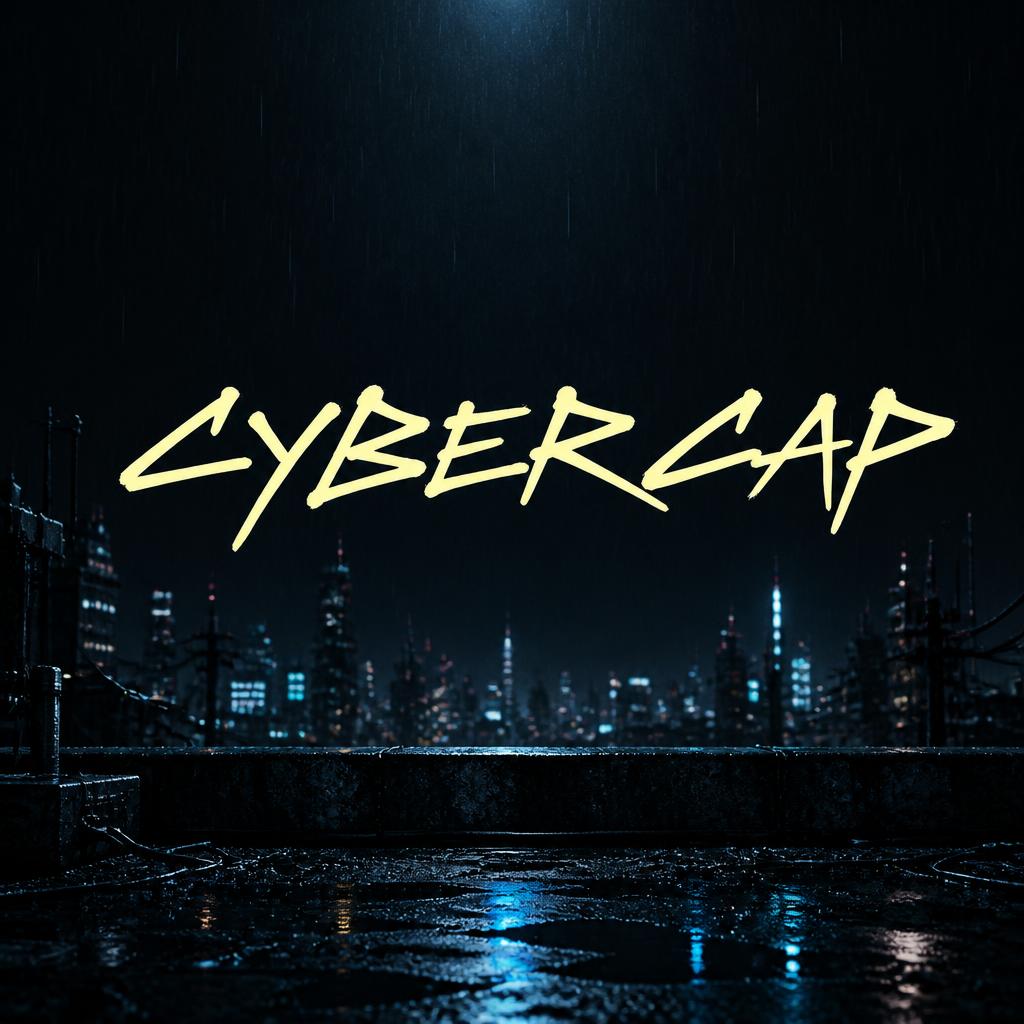 "CYBERCAP" —  | AI Text Effect Generator