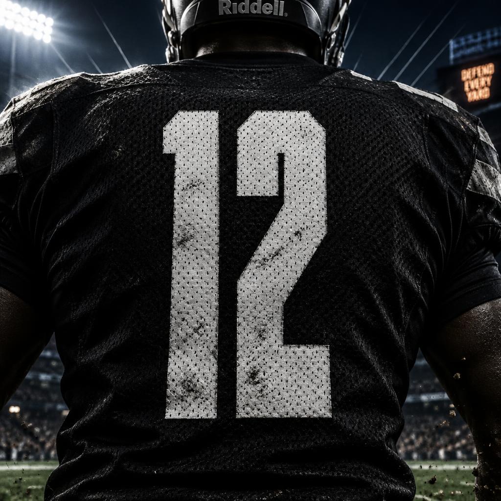 "12" — Sports | AI Text Effect Generator