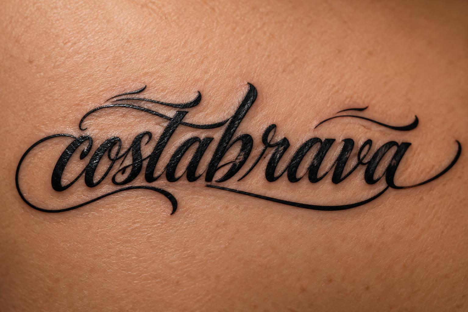 "costabrava" — Chicano | AI Text Effect Generator