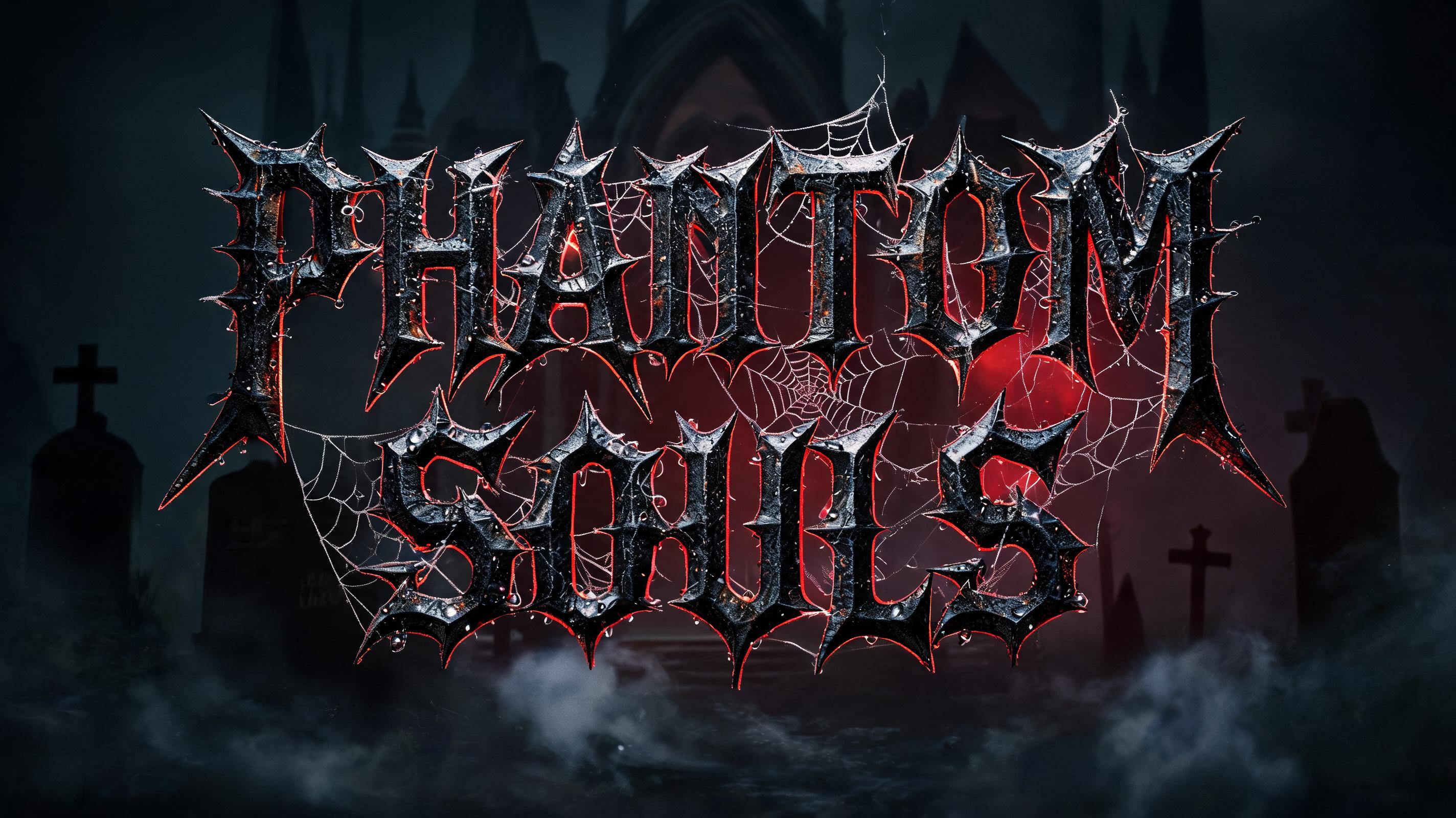 "PHANTOM SOULS" — Gothic Dark | AI Text Effect Generator