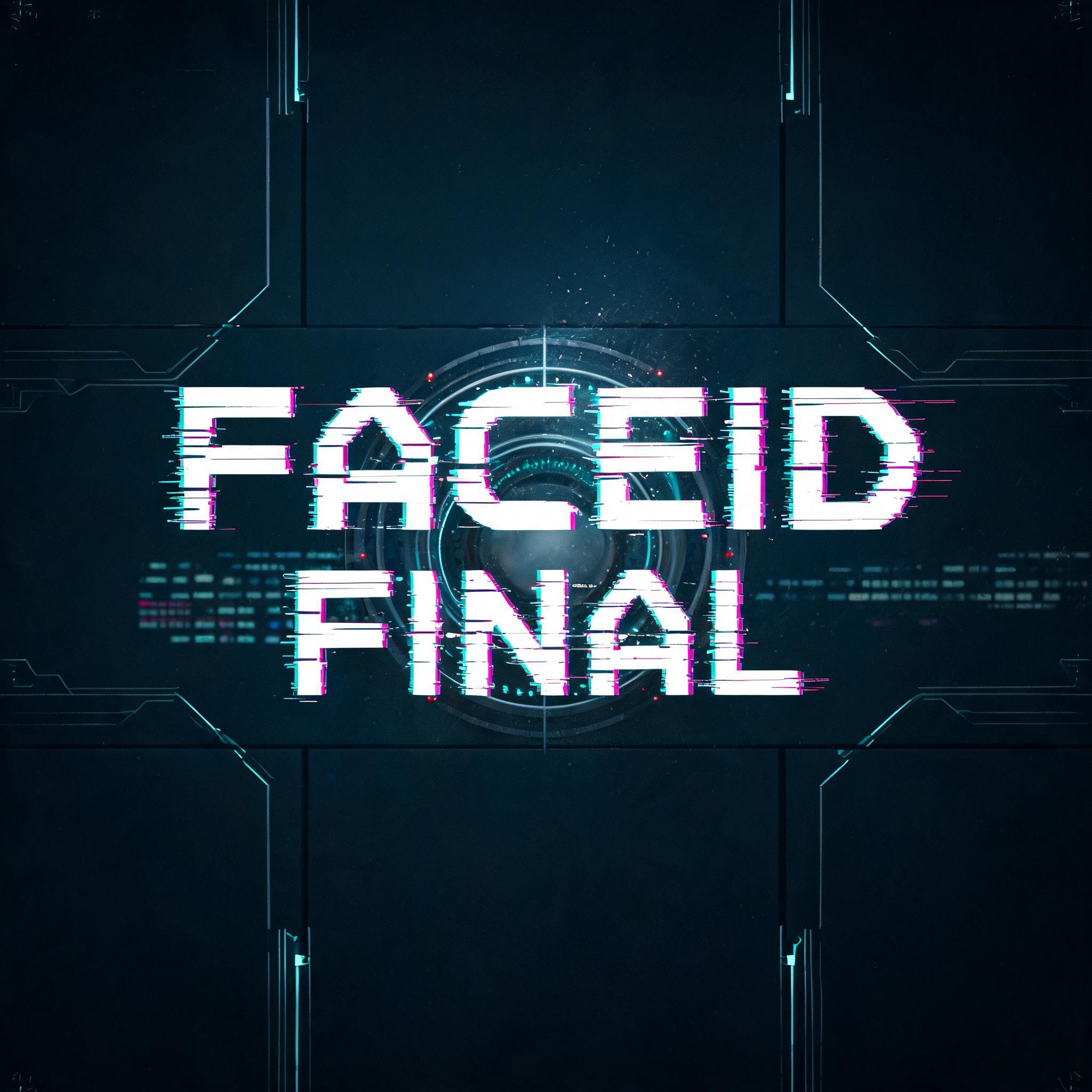 "FACEID FINAL" —  | AI Text Effect Generator