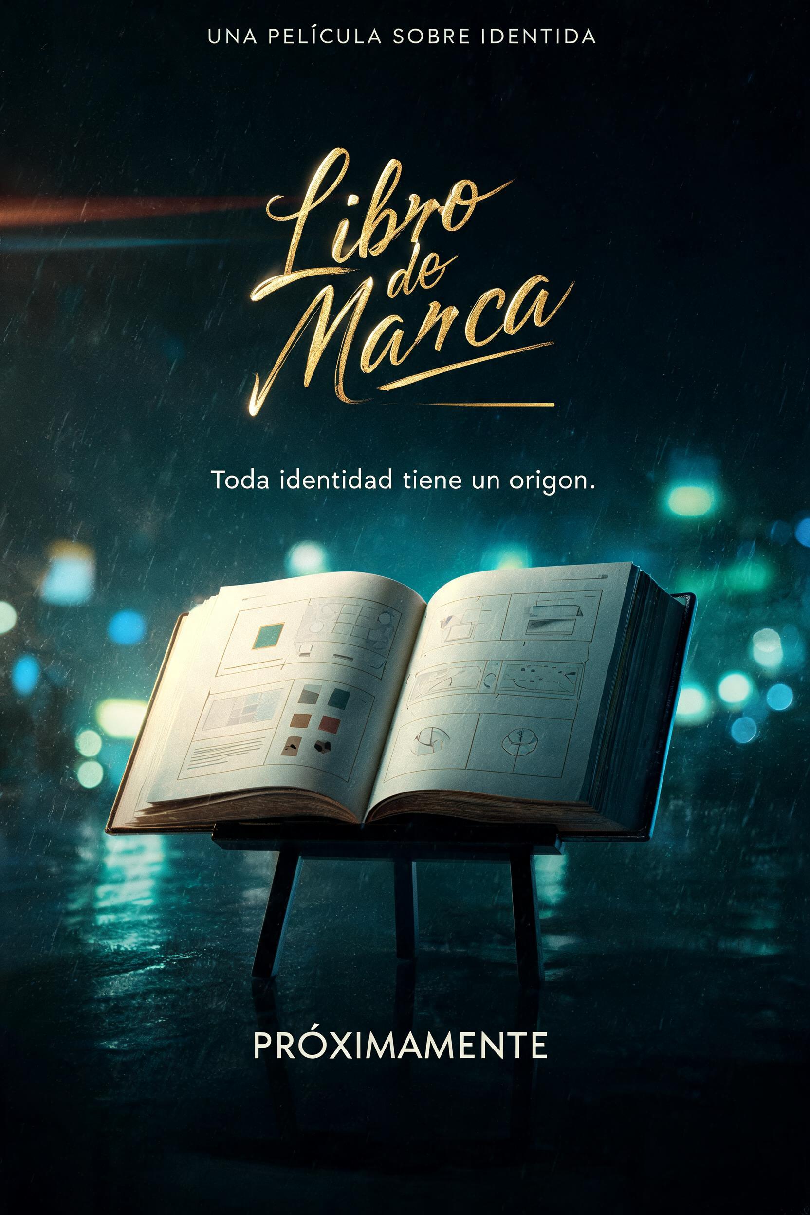 "Libro de Marca
Toda identidad tiene un origen.
PRÓXIMAMENTE
UNA PELÍCULA SOBRE IDENTIDAD" — Cinematic | AI Text Effect Generator