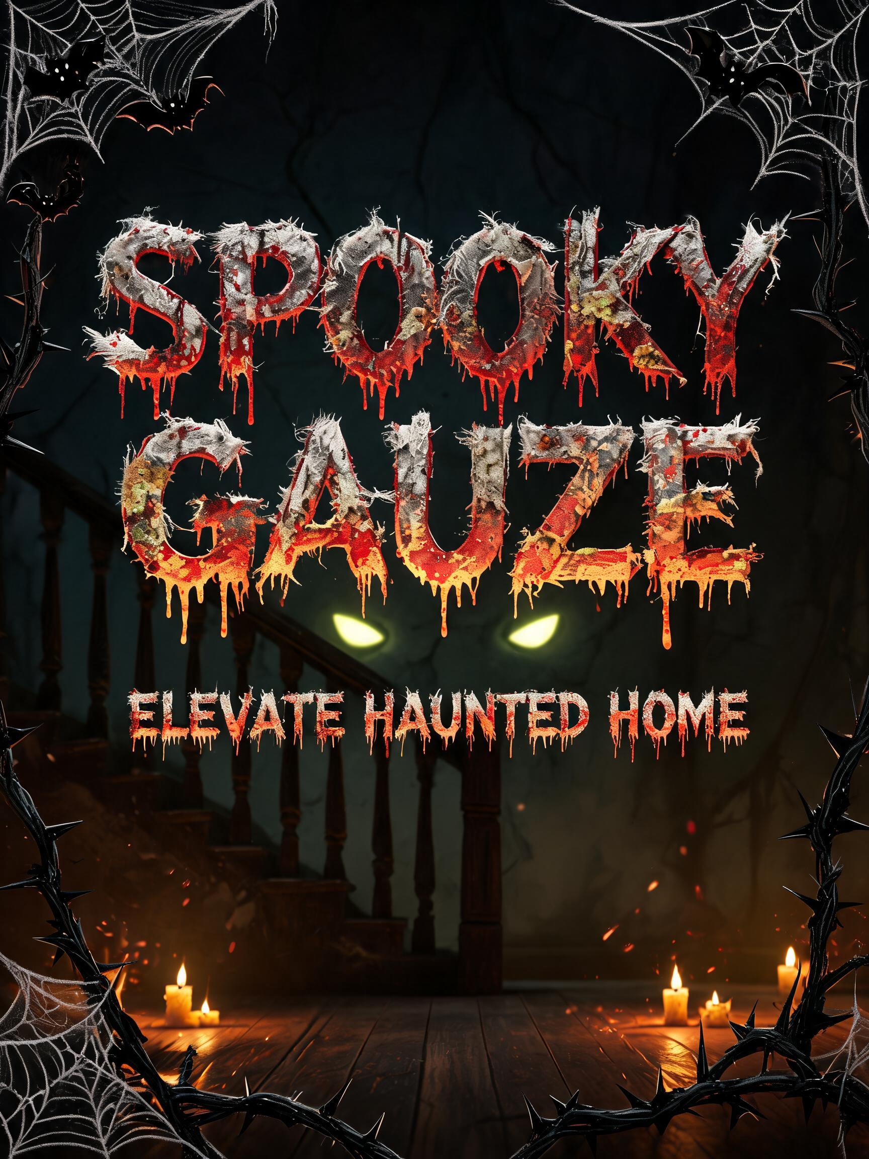 Spooky Gauze Elevate Haunted Home