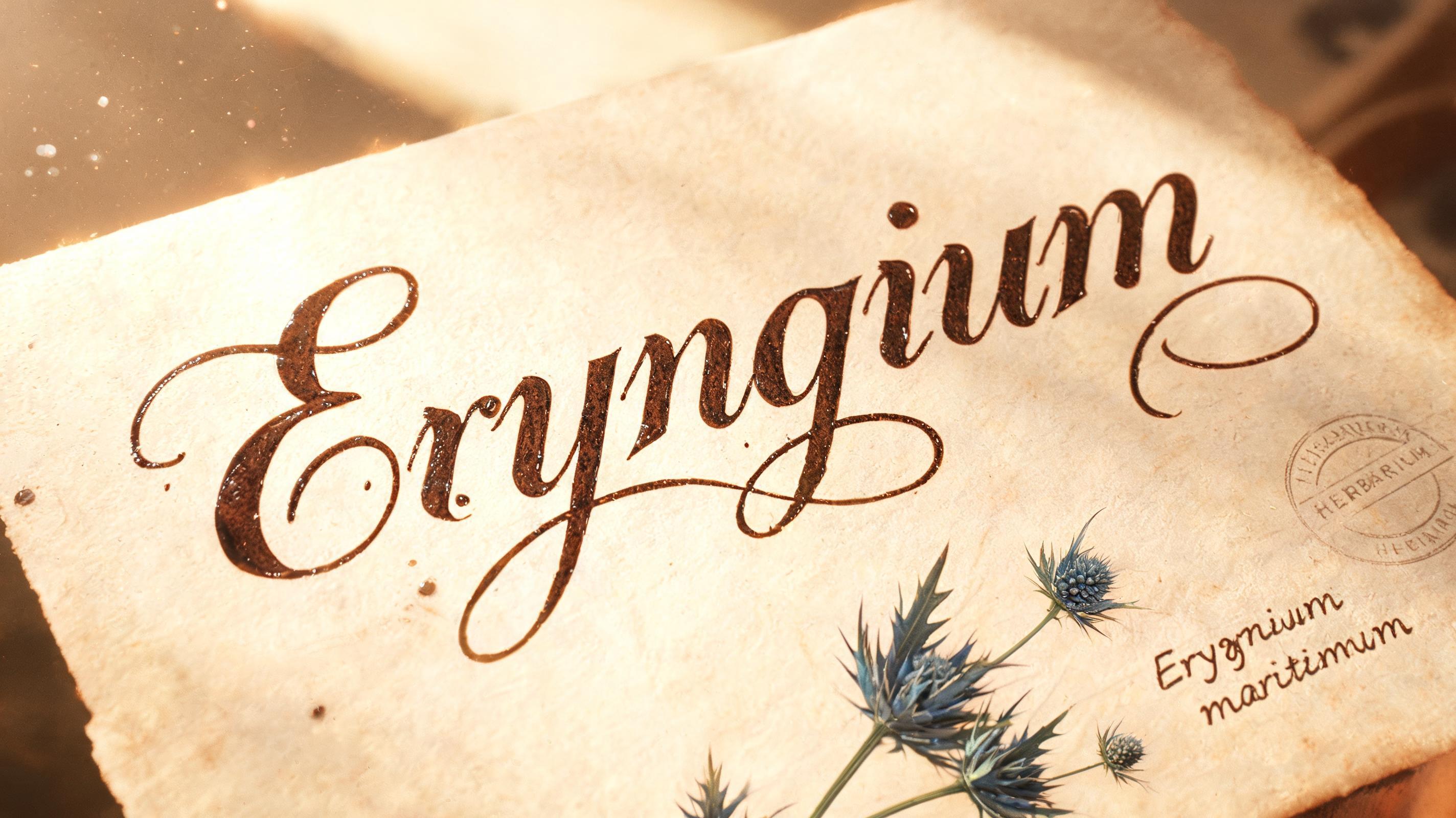 "𝔈𝔯𝔶𝔫𝔤𝔦𝔲𝔪
" — Handwritten Script | AI Text Effect Generator