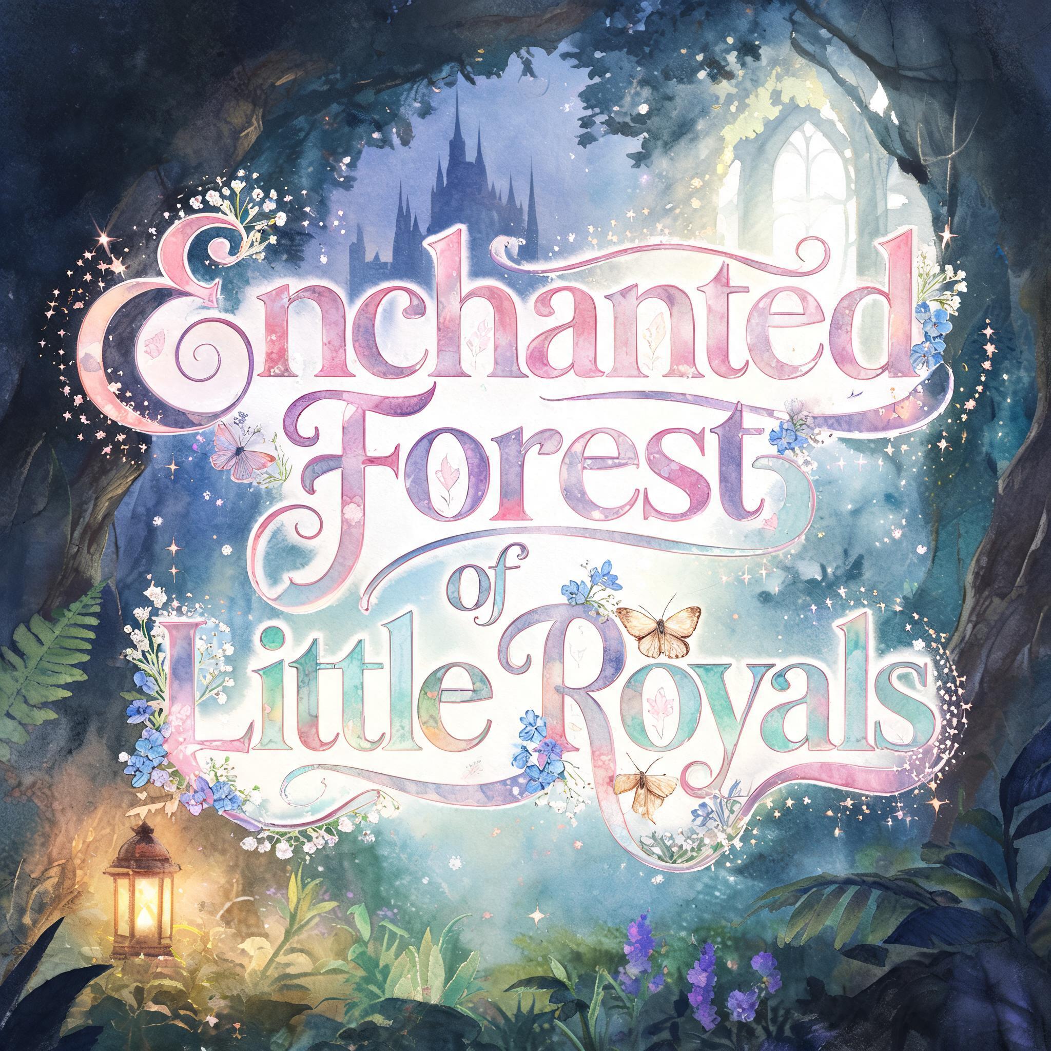 "Enchanted Forest
of Little Royals" — Fairy Tale text effect