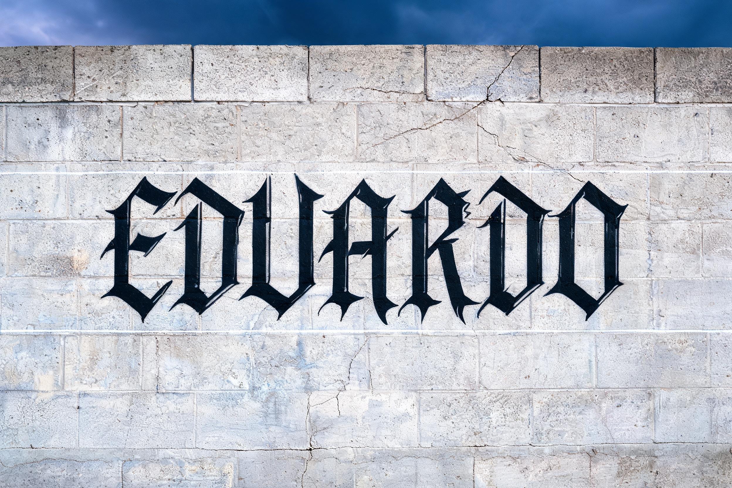 " Eduardo
" —  | AI Text Effect Generator