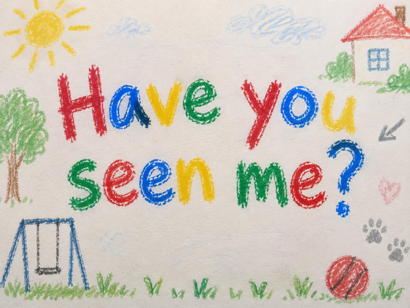 "Have you seen me?" —  | AI Text Effect Generator