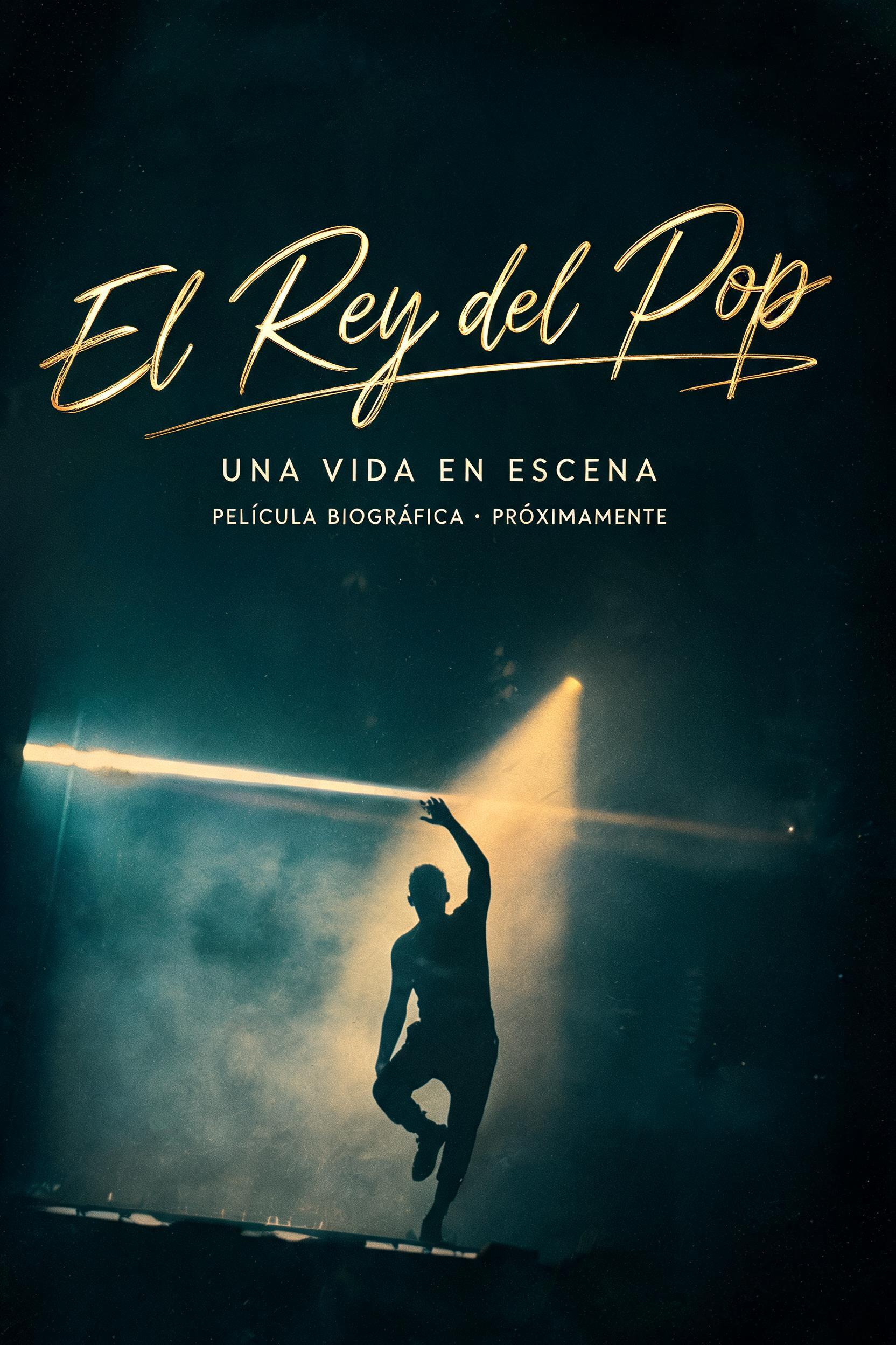 "El Rey del Pop
UNA VIDA EN ESCENA
PELÍCULA BIOGRÁFICA · PRÓXIMAMENTE" — Cinematic | AI Text Effect Generator