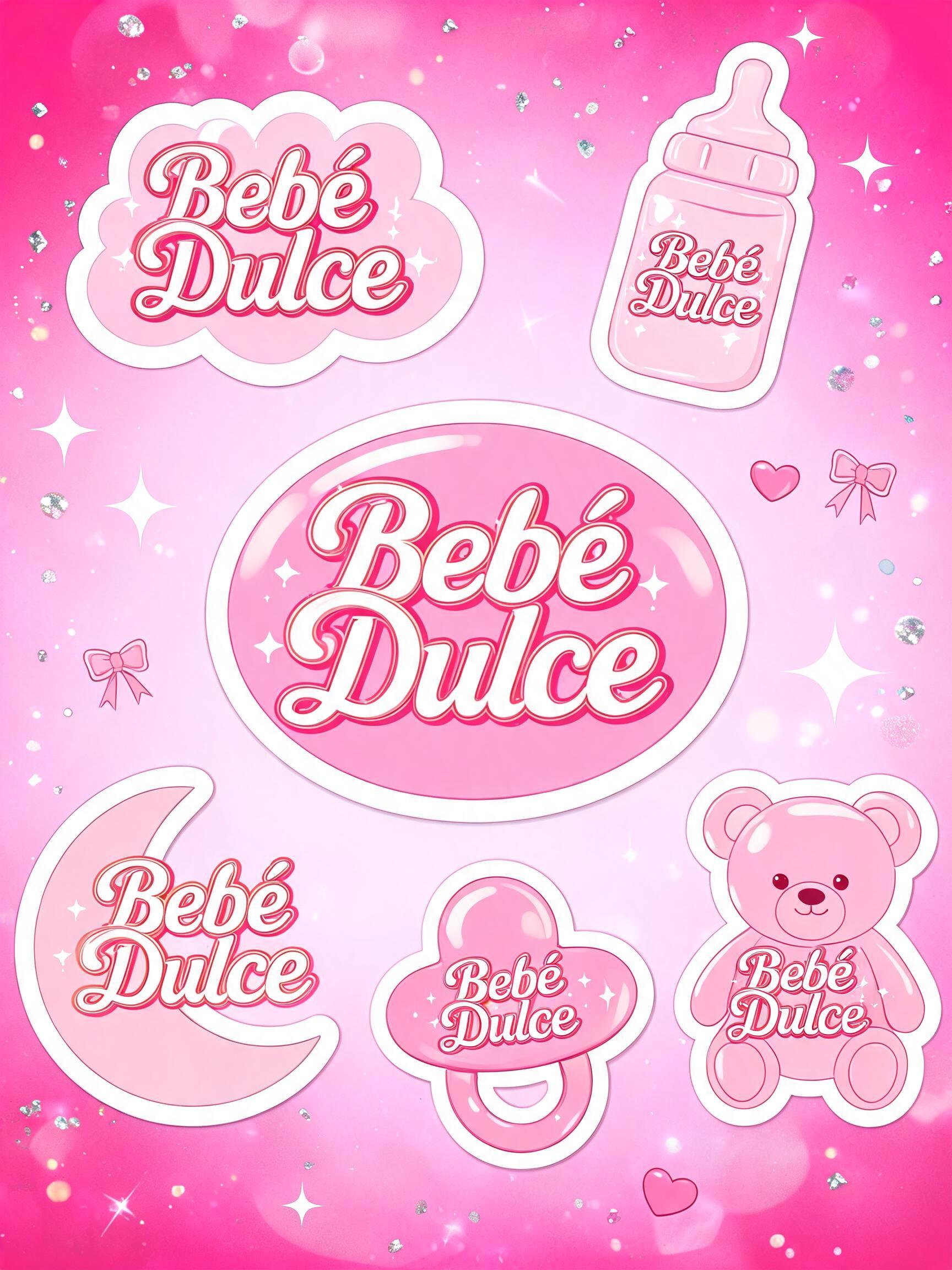 "Bebé Dulce" — Barbie | AI Text Effect Generator