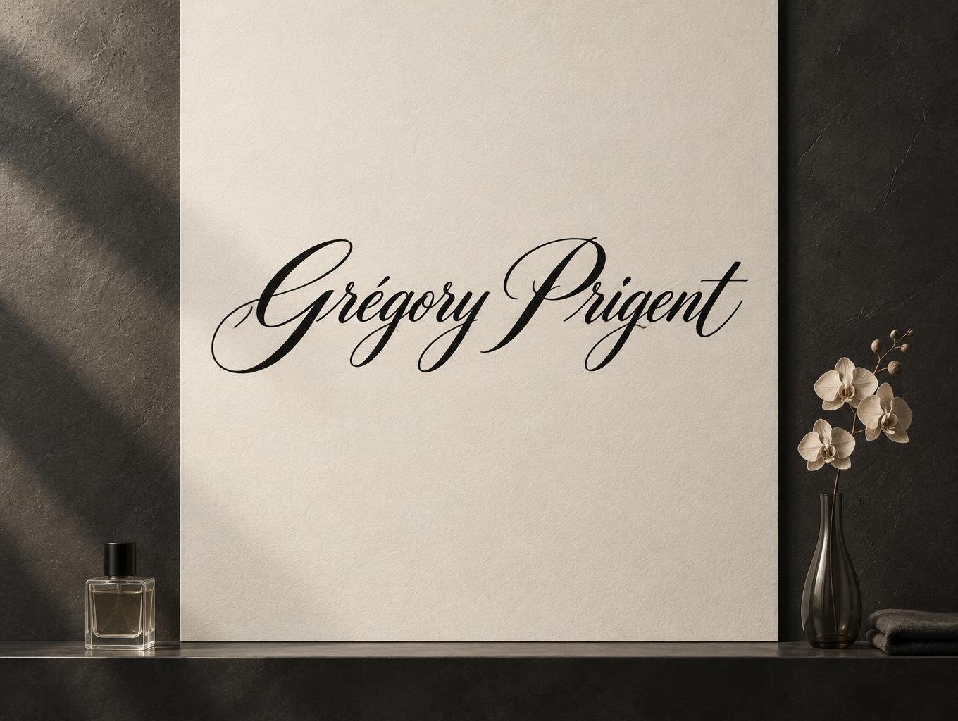 "Grégory Prigent" —  | AI Text Effect Generator