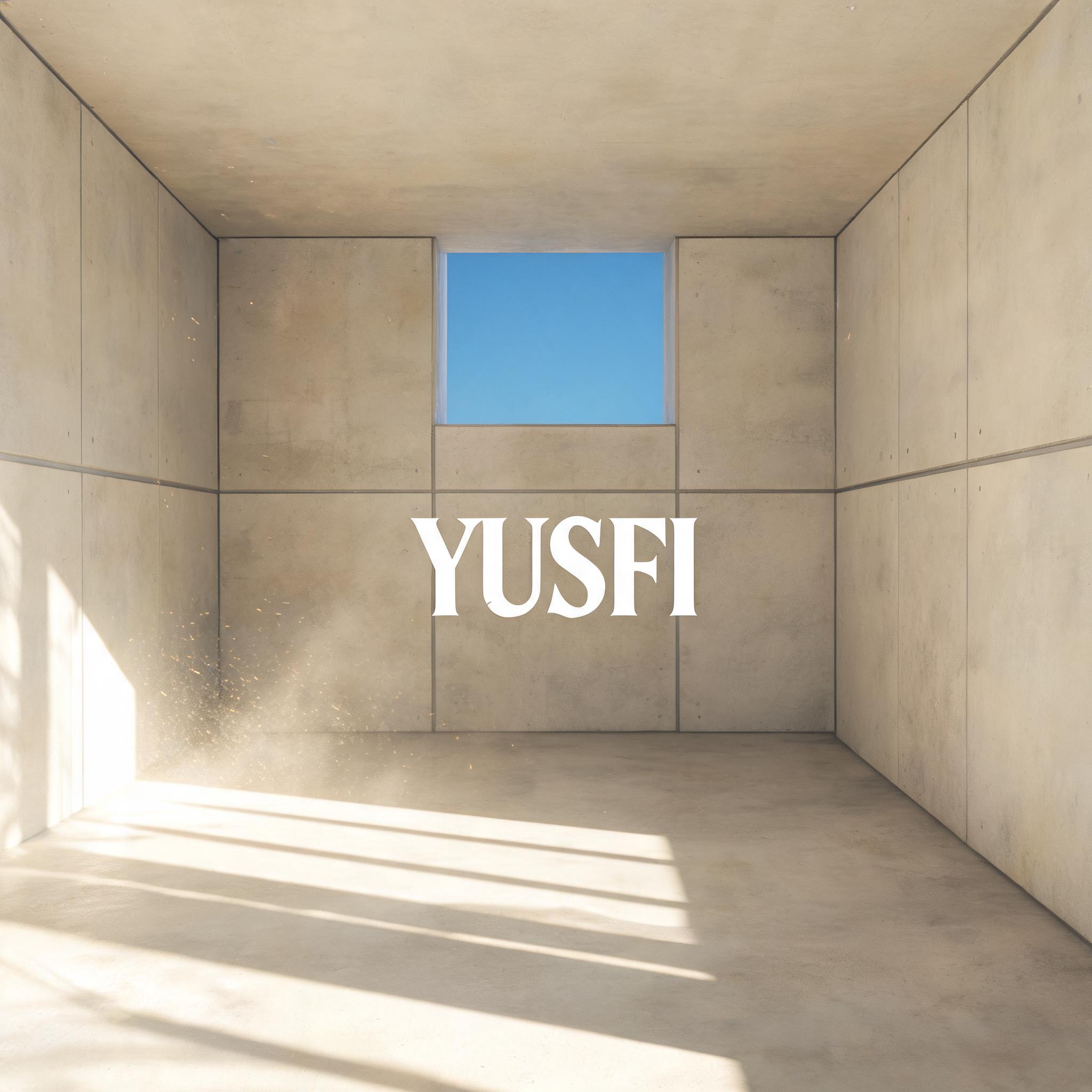 "Yusfi" —  | AI Text Effect Generator