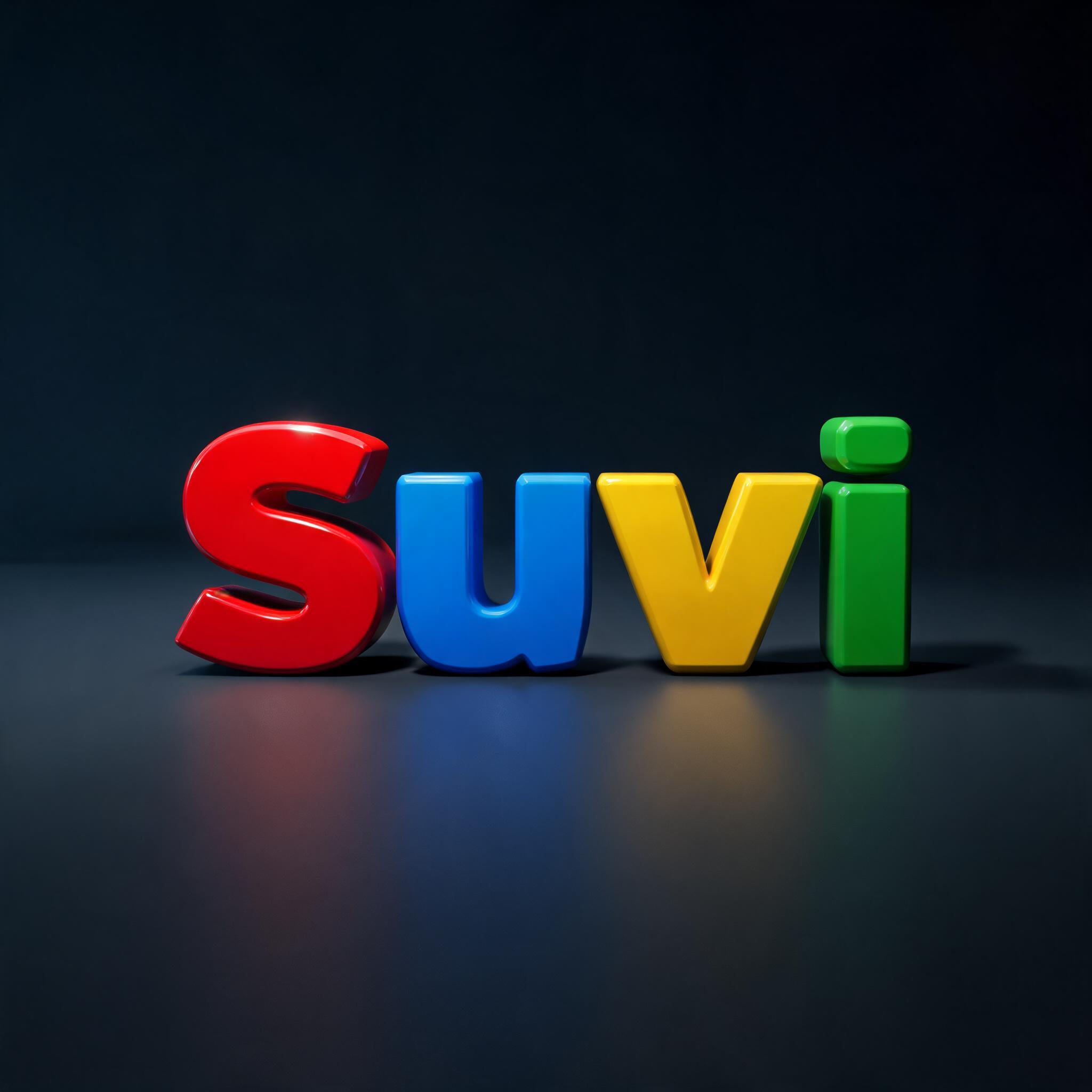 "Suvi" — 3d Bold | AI Text Effect Generator