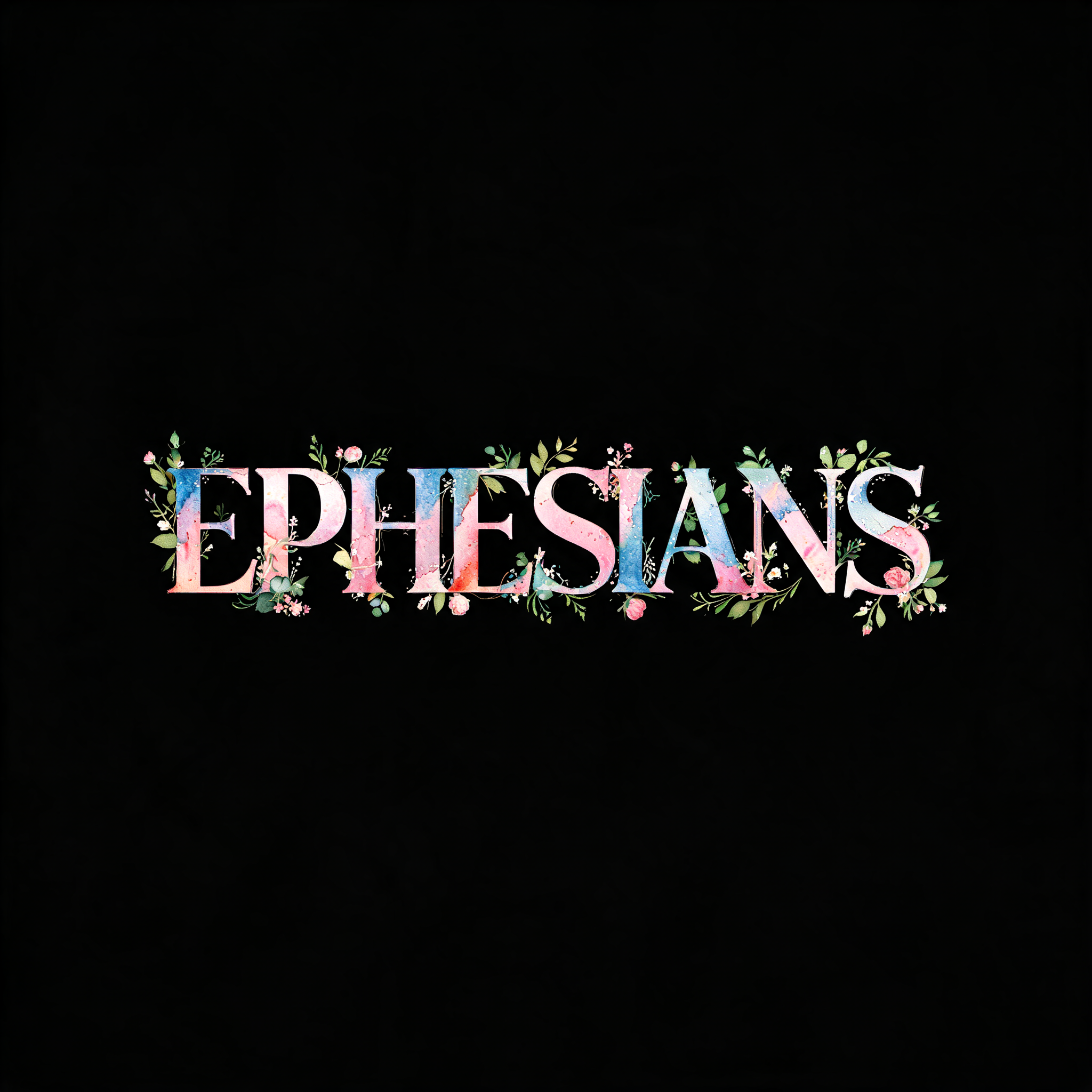 "Ephesians" — Watercolor | AI Text Effect Generator