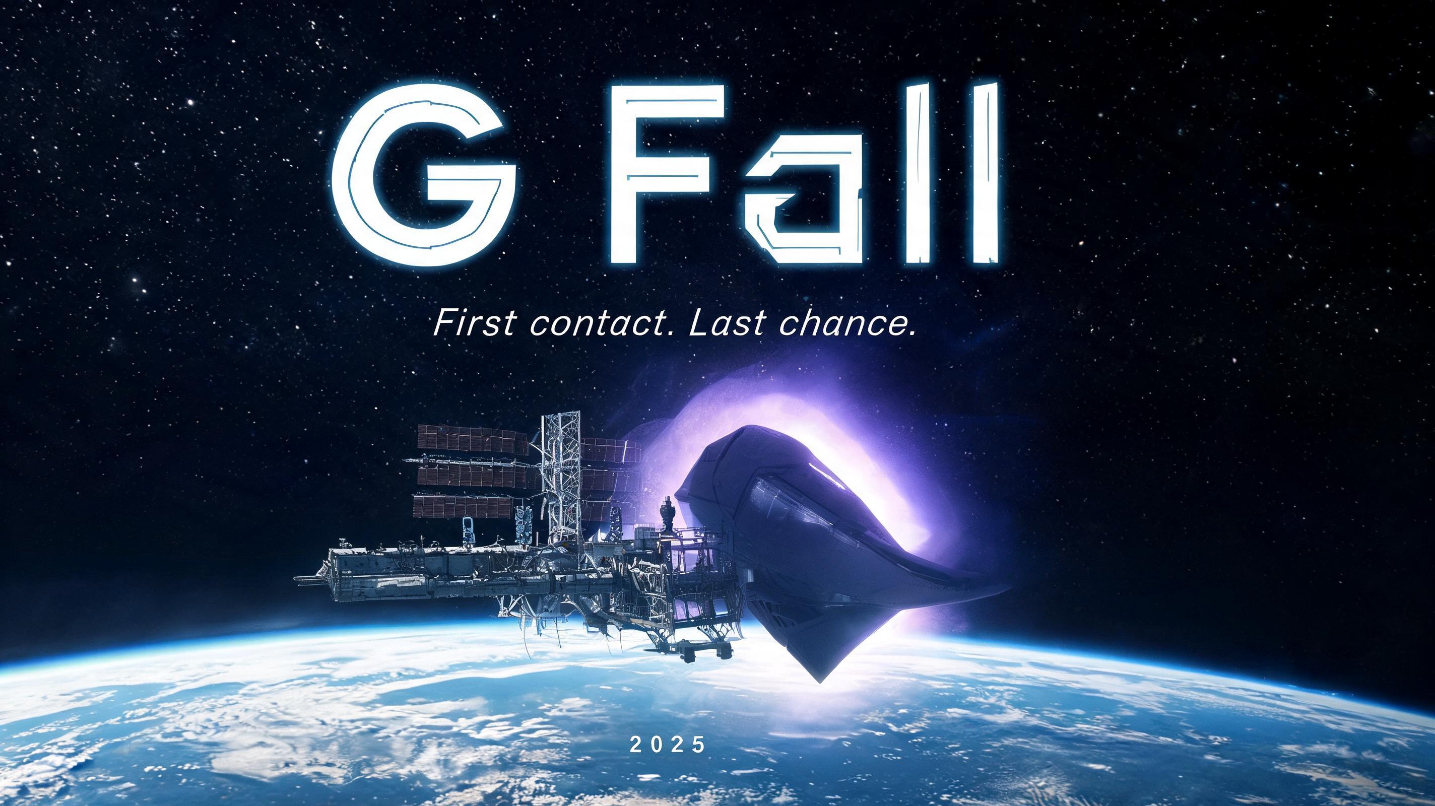 "G Fall" — Cinematic | AI Text Effect Generator