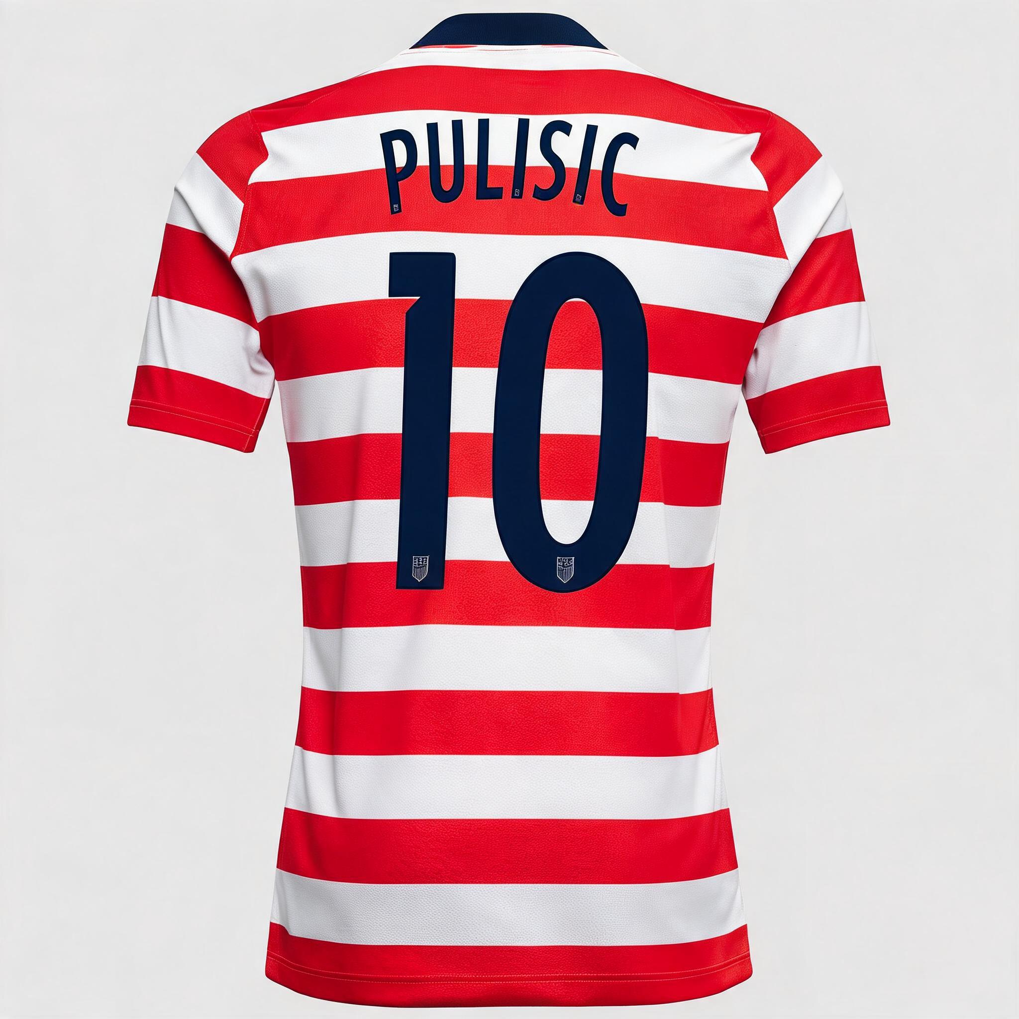 "Pulisic
10" — Sports Football | AI Text Effect Generator