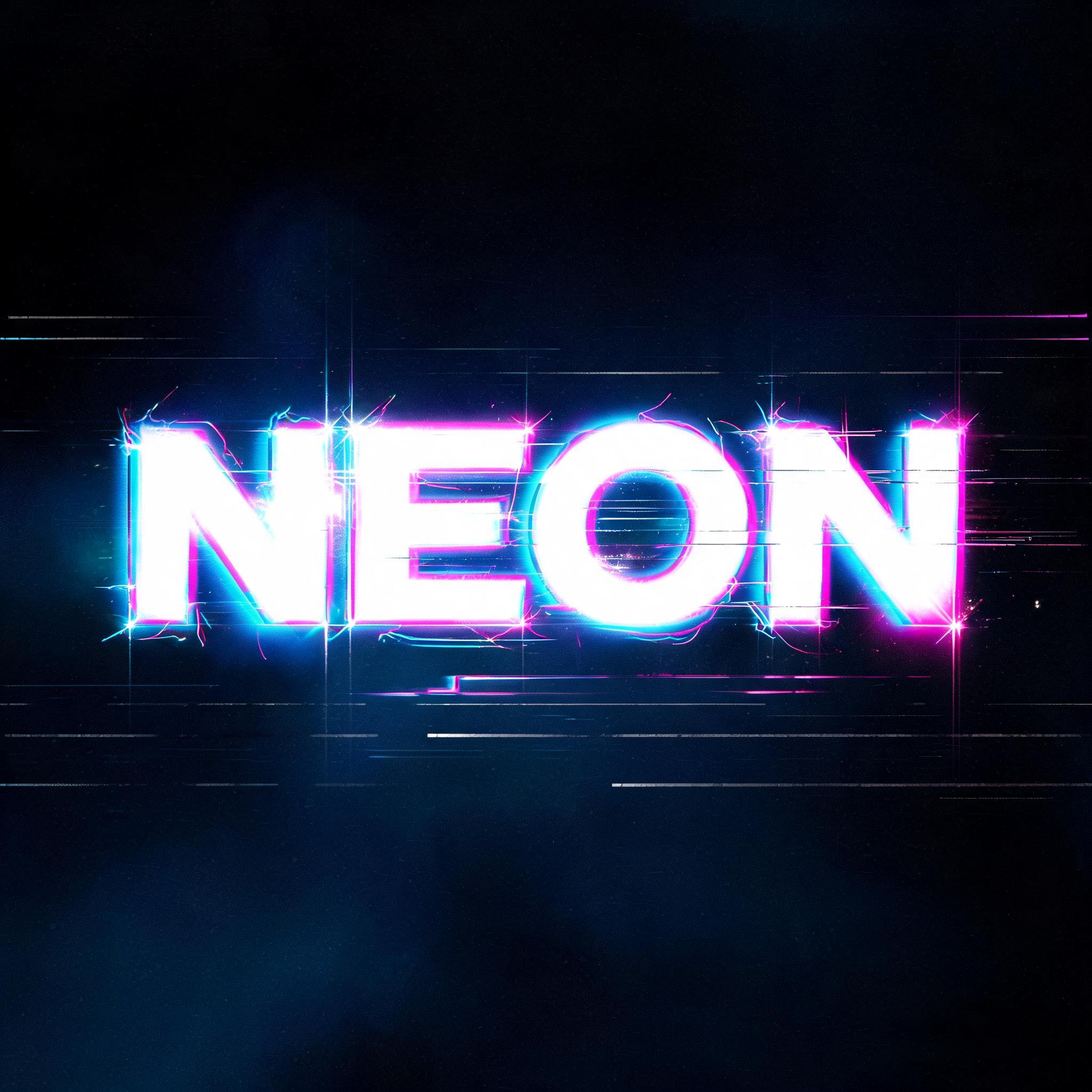 "NEON" — Cyberpunk | AI Text Effect Generator