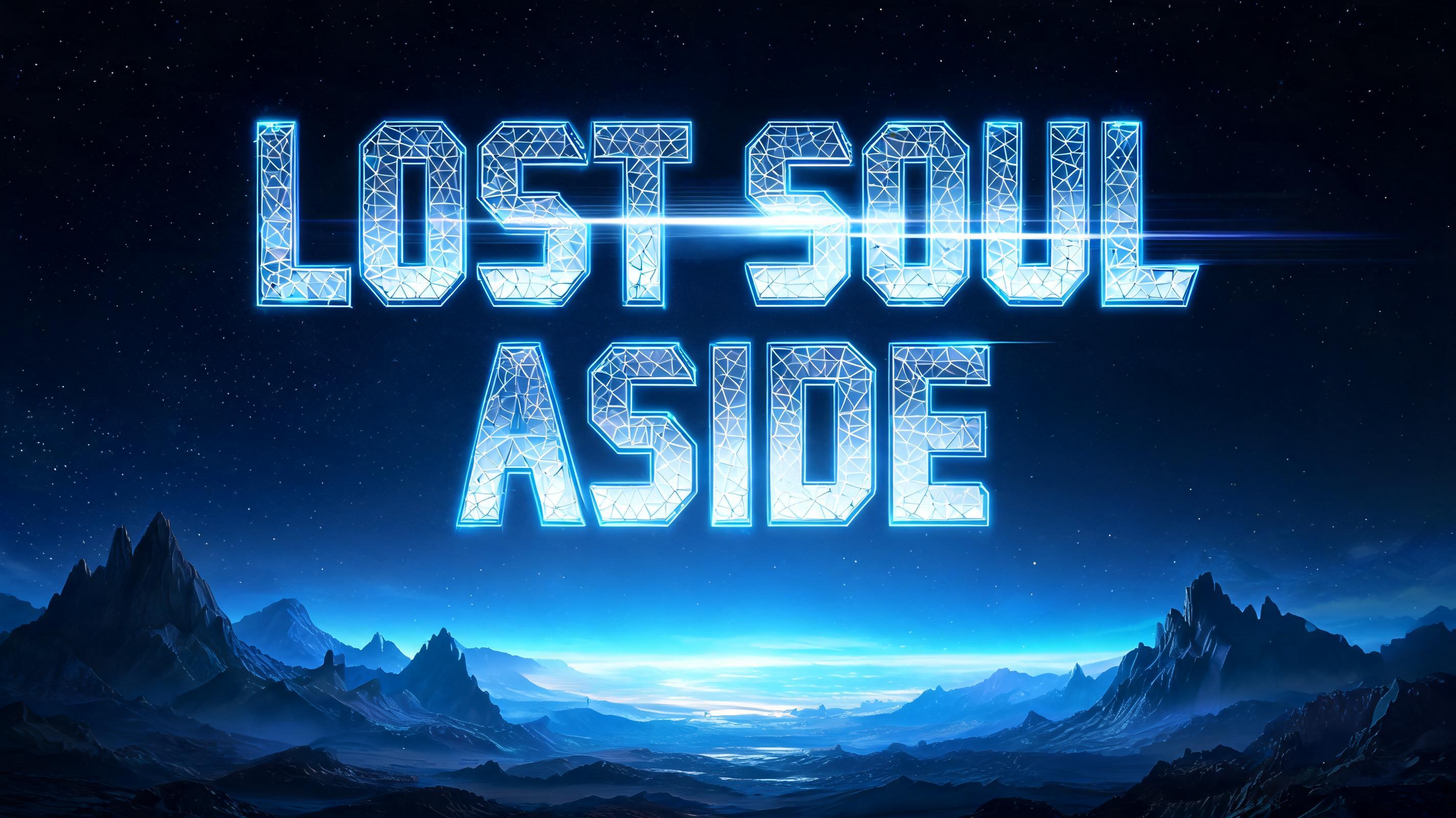 "lost soul aside" — Futuristic | AI Text Effect Generator