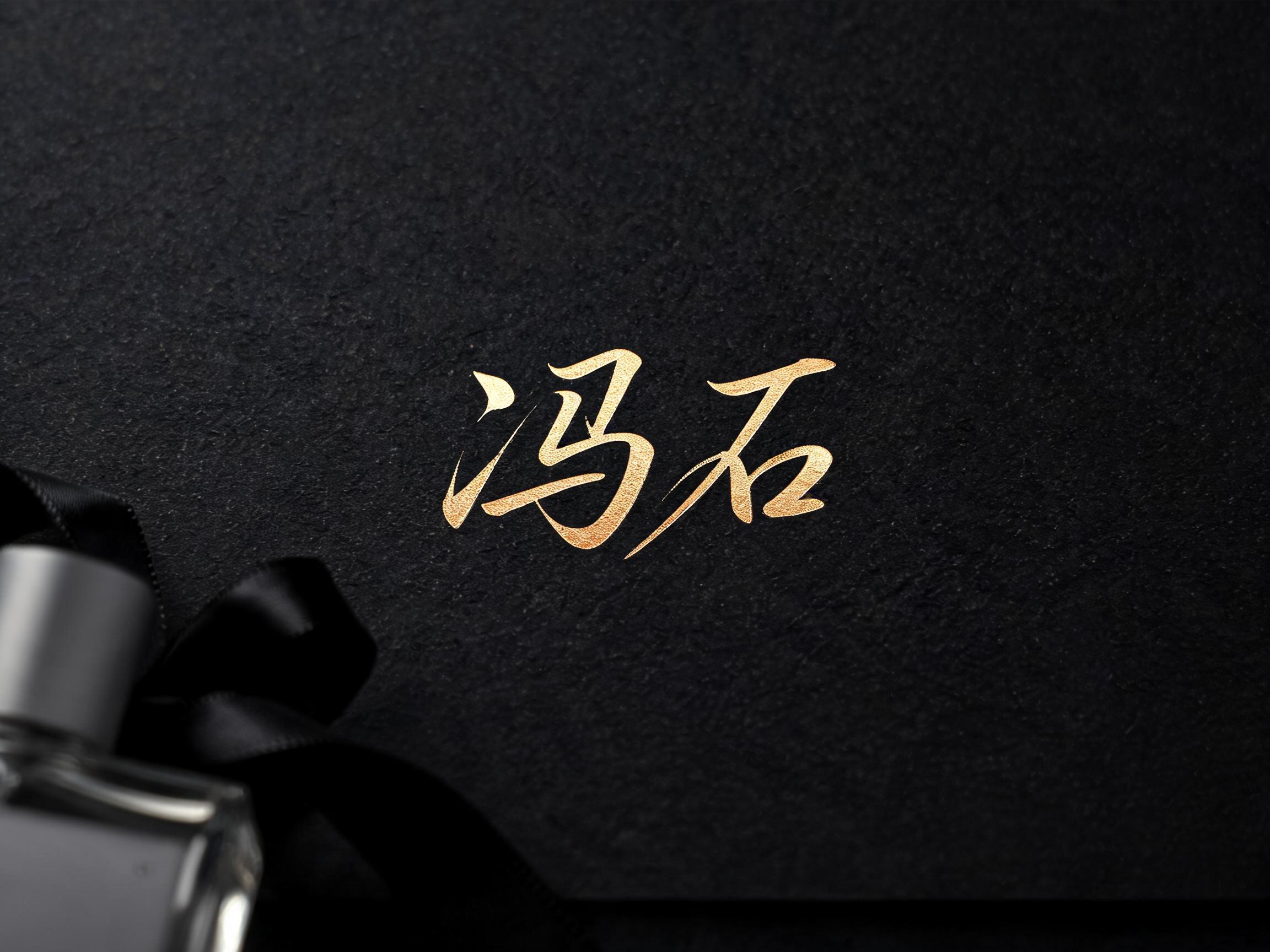 "冯石" — Elegant Script | AI Text Effect Generator