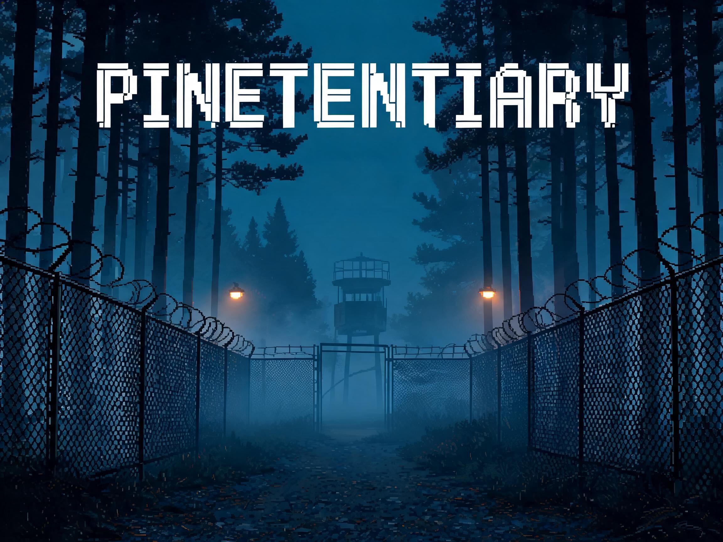 "PINETENTIARY" —  | AI Text Effect Generator