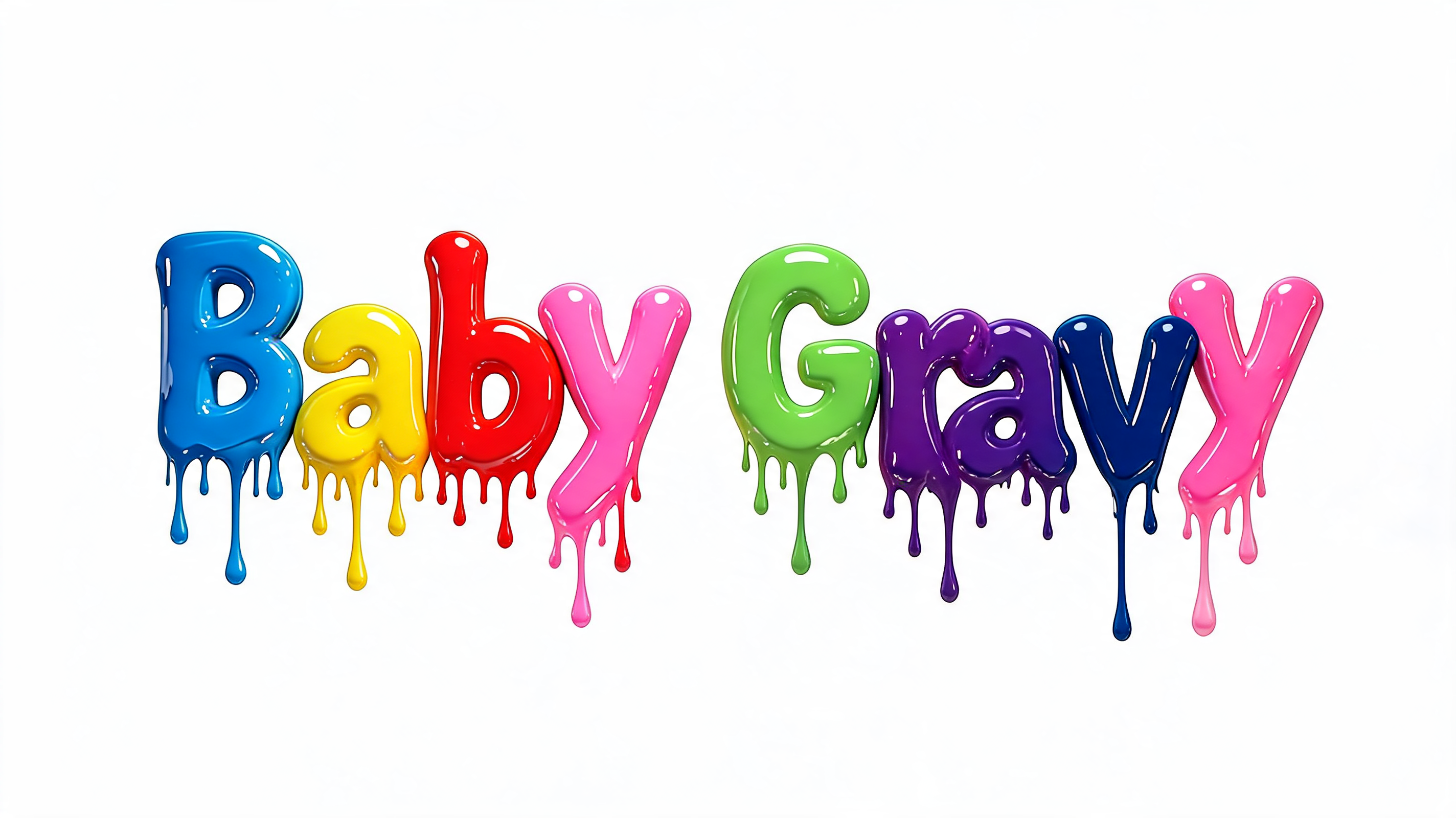 "Baby Gravy" — Drip Font | AI Text Effect Generator