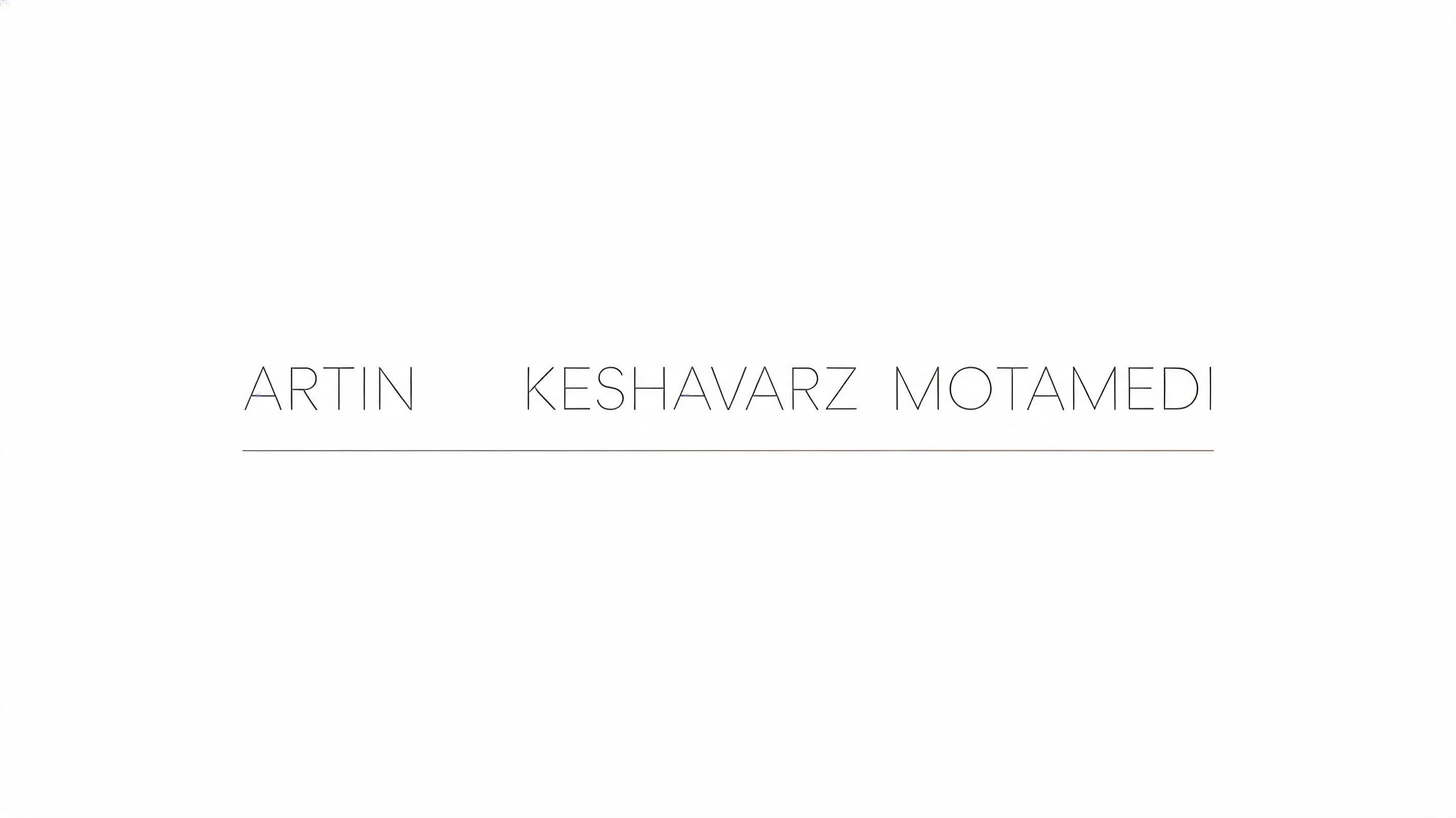 "Artin keshavarz motamedi" — Minimal | AI Text Effect Generator