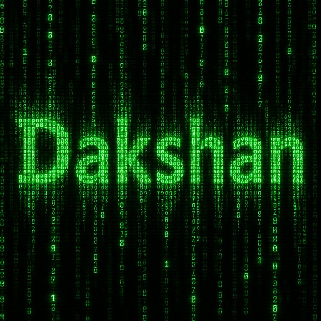 "Dakshan" — Cyberpunk Data Stream text effect
