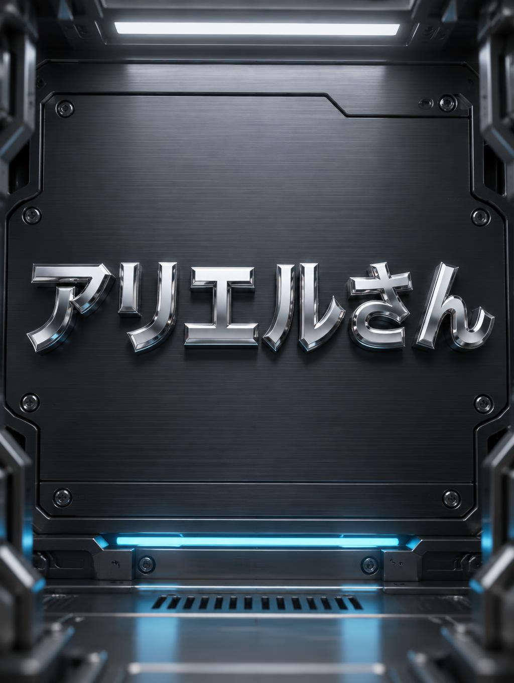 "アリエルさん" —  | AI Text Effect Generator