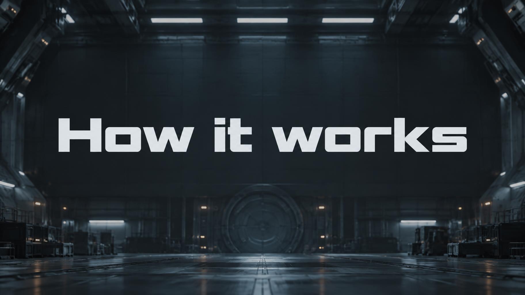 "How it works" —  | AI Text Effect Generator