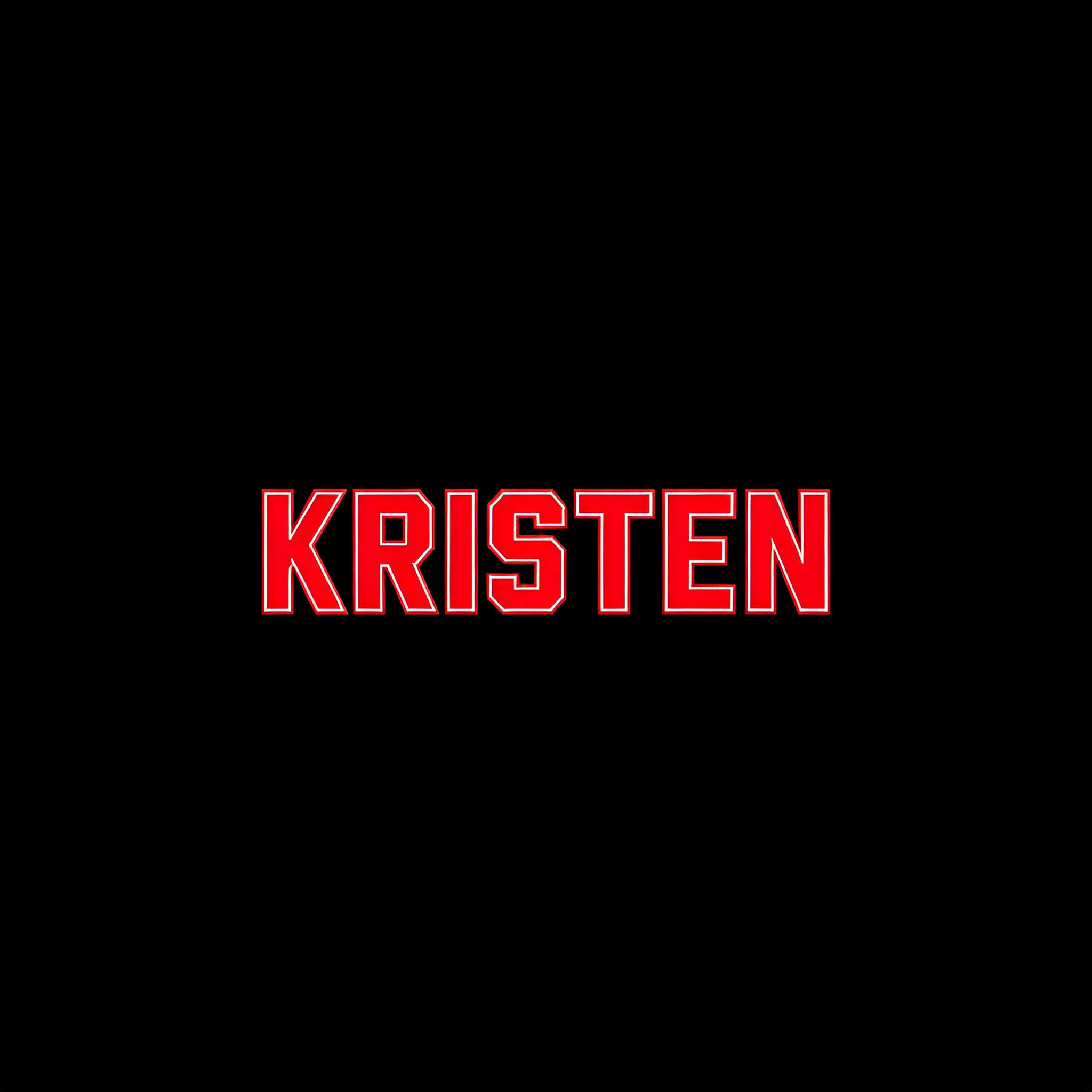 "KRISTEN" — Sports Football | AI Text Effect Generator