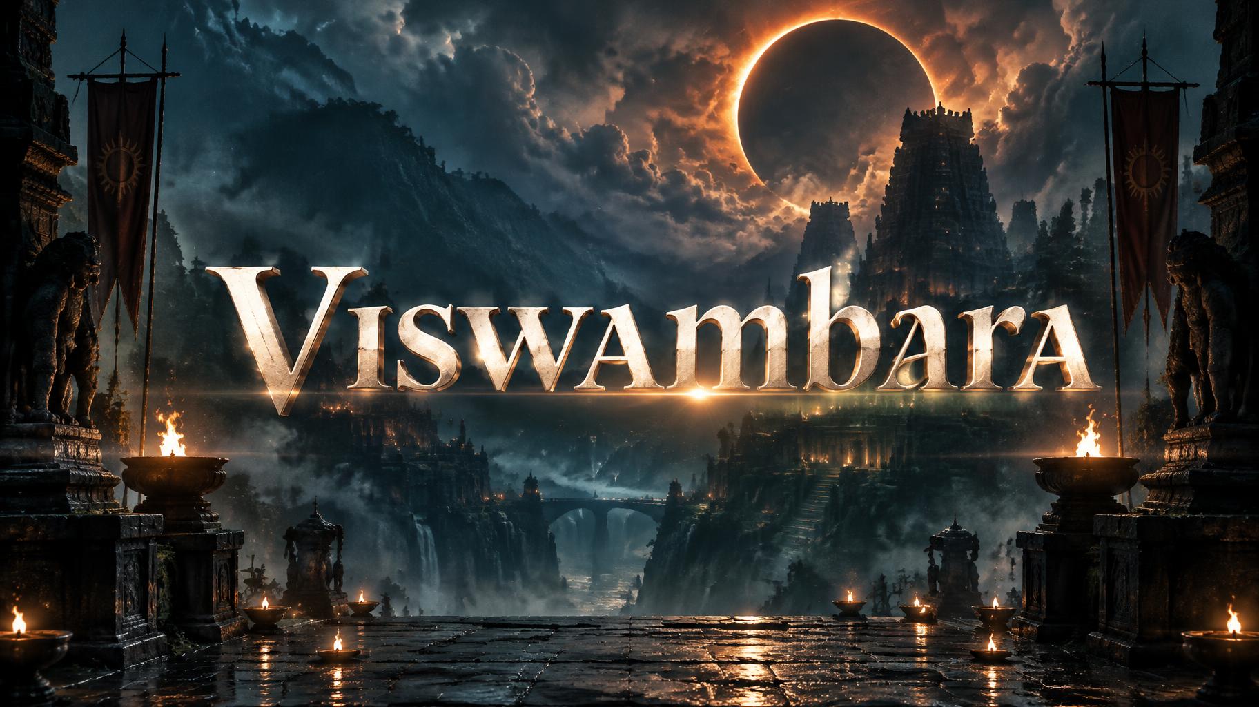 "Viswambara" — Cinematic Netflix | AI Text Effect Generator
