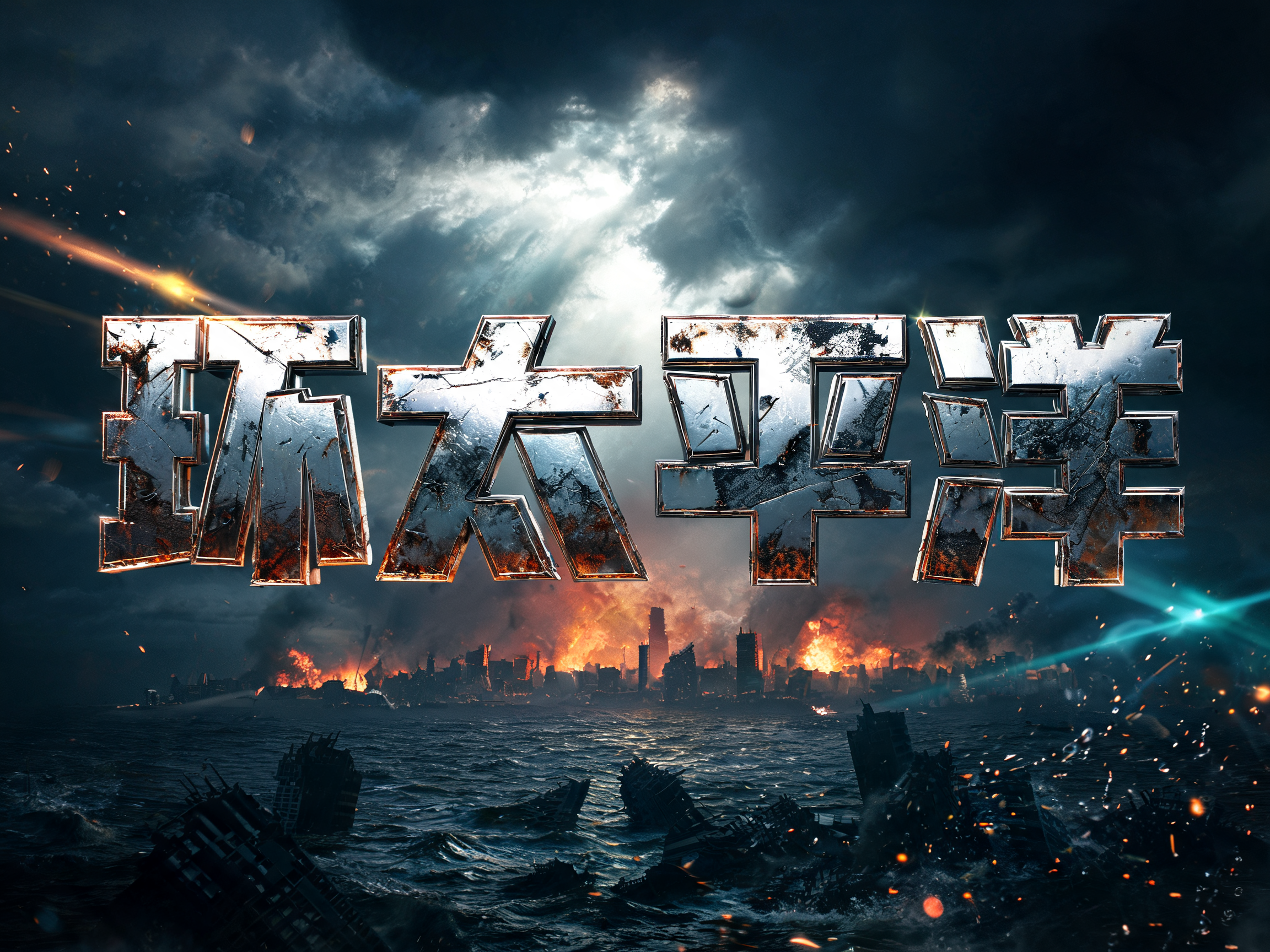 "环太平洋" — Cinematic Blockbuster | AI Text Effect Generator