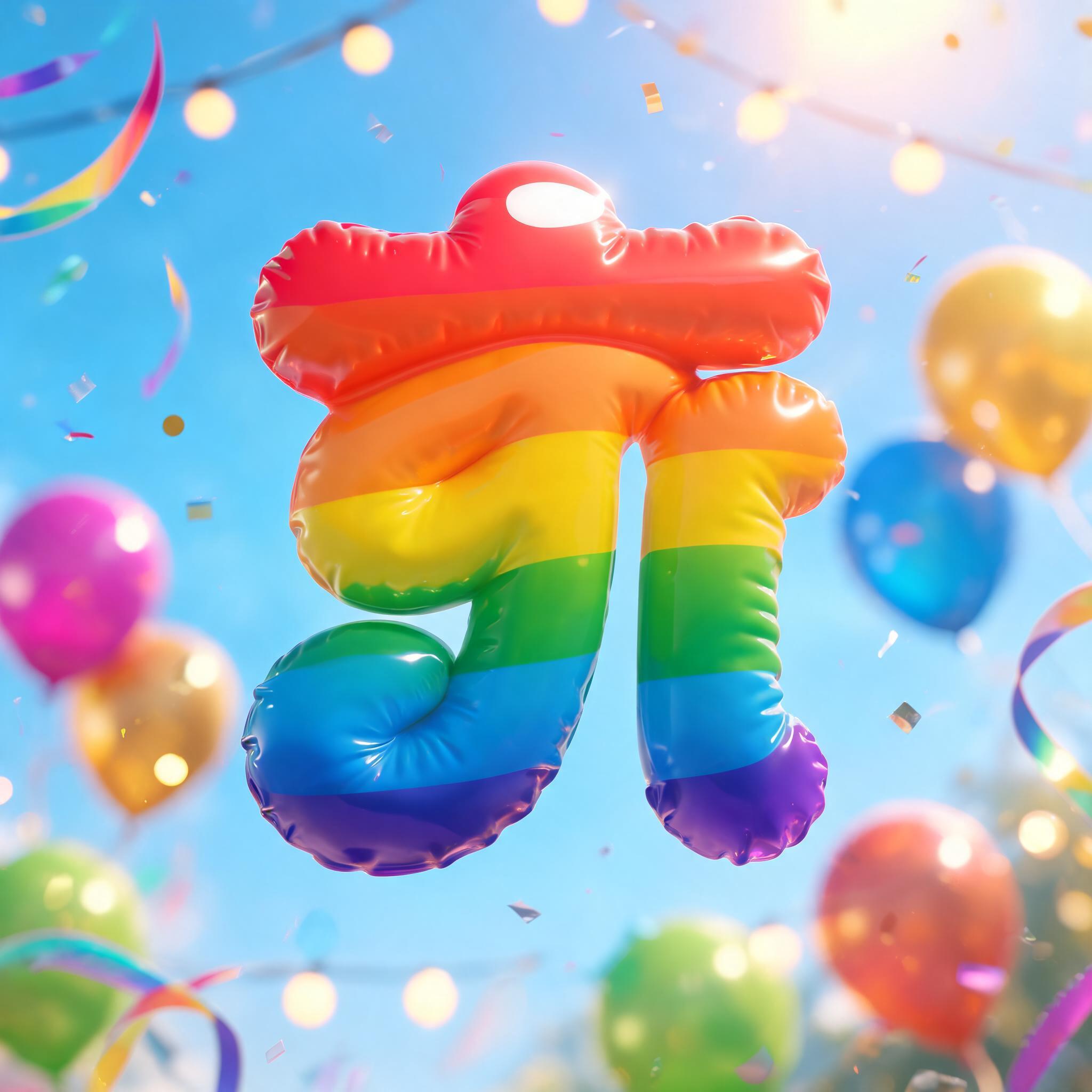 "Ꚗ" — Rainbow | AI Text Effect Generator