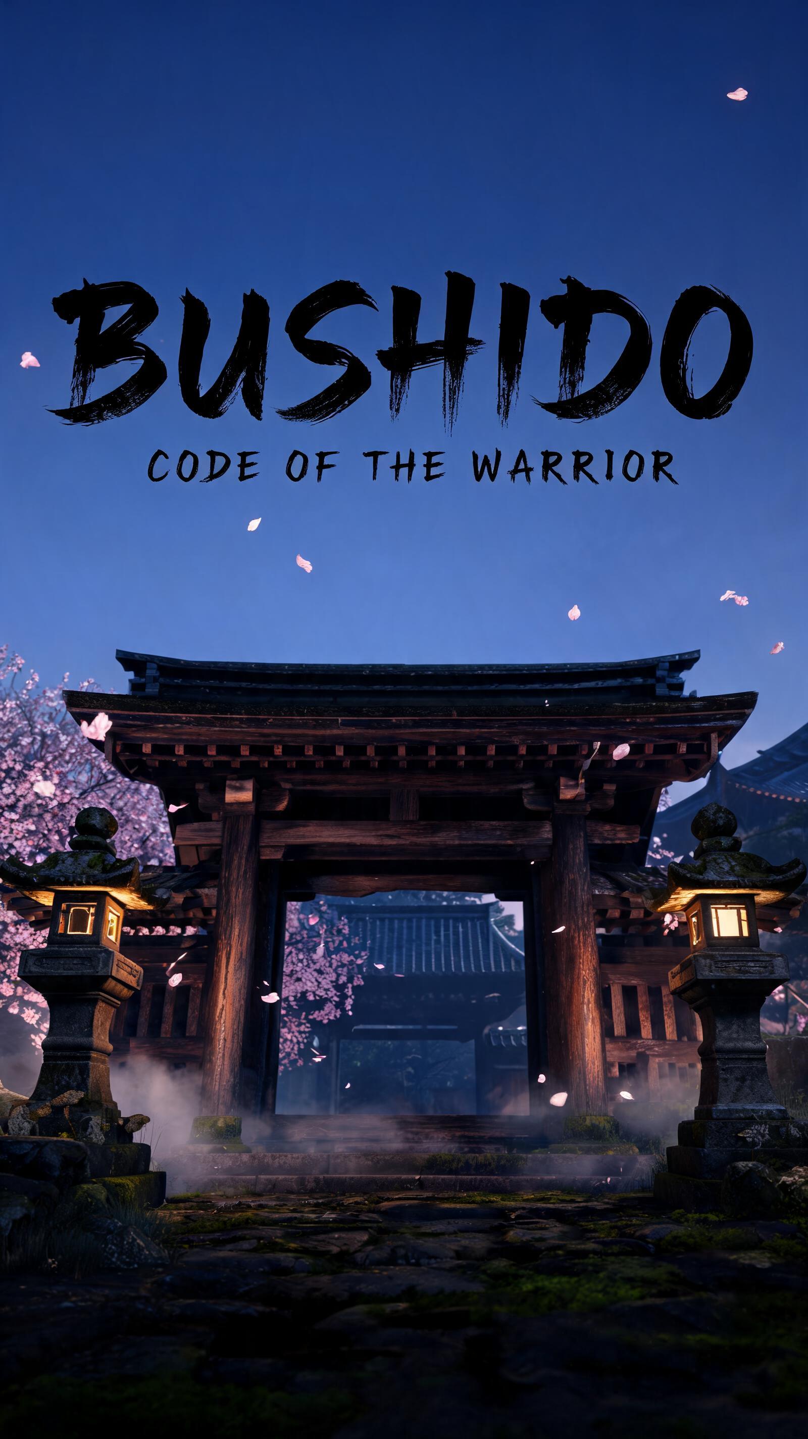 "BUSHIDO
CODE OF THE WARRIOR" — Brush Japanese Ink | AI Text Effect Generator