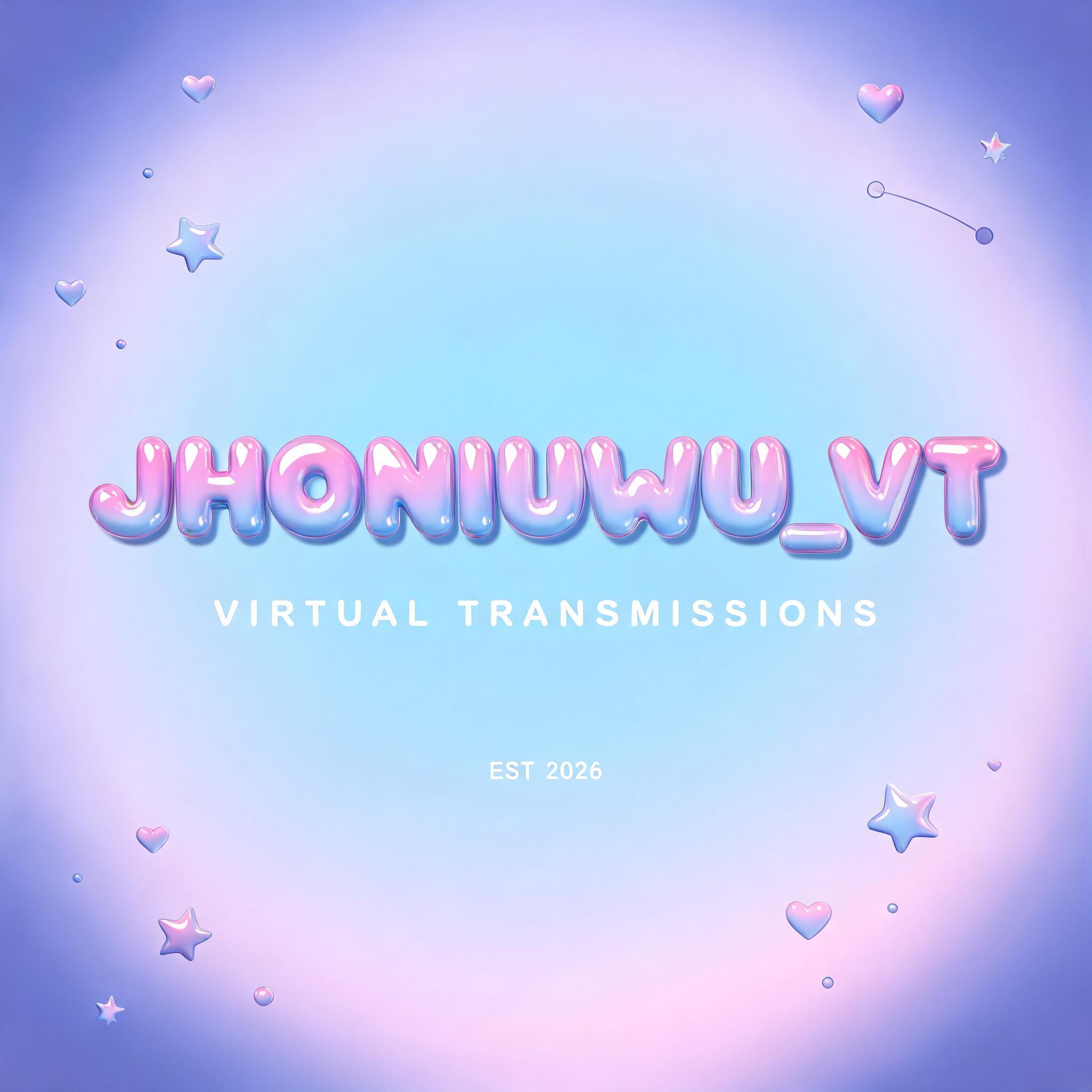 "JHONIUWU_VT" — Y2k Bubbly text effect