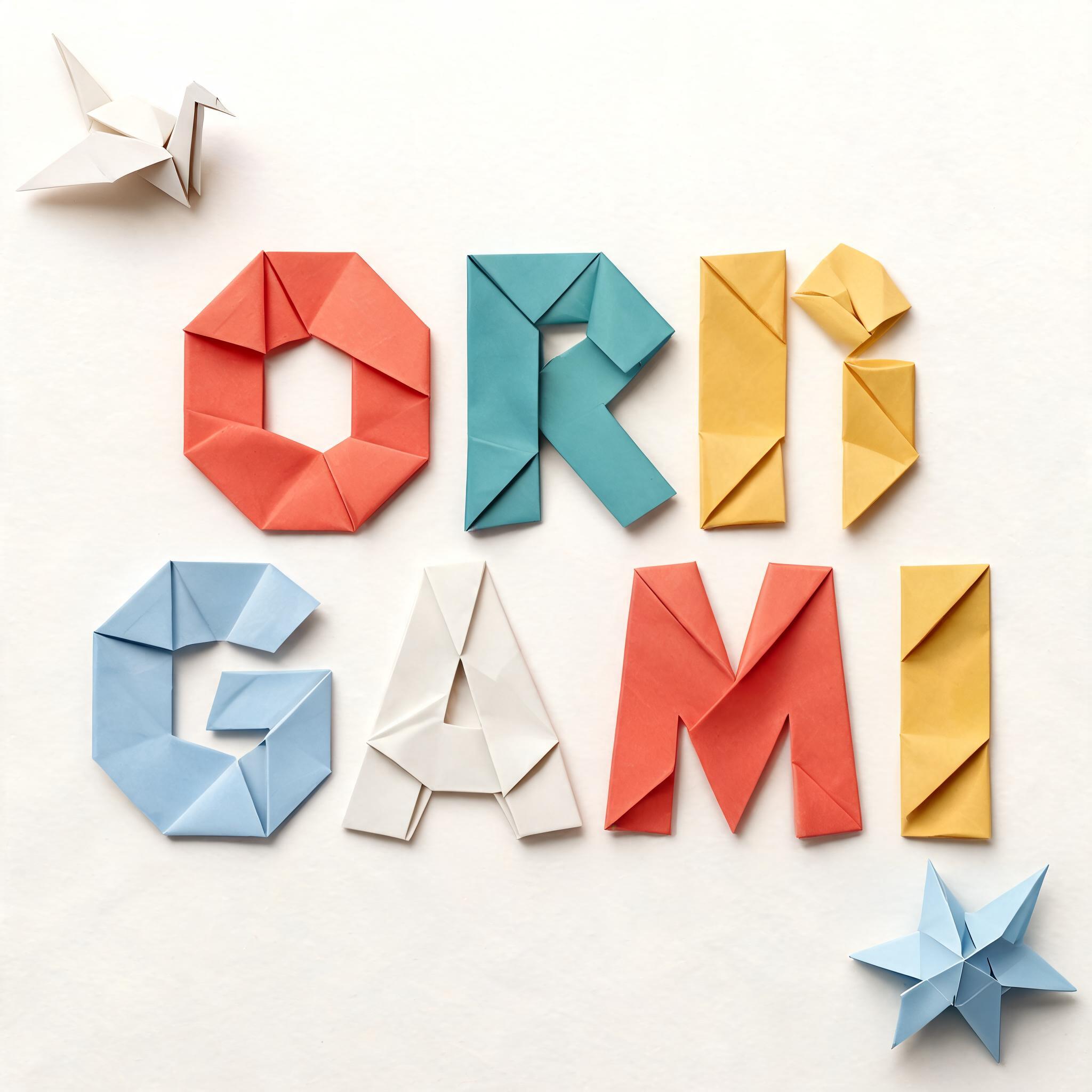 "ORIGAMI" — Origami | AI Text Effect Generator