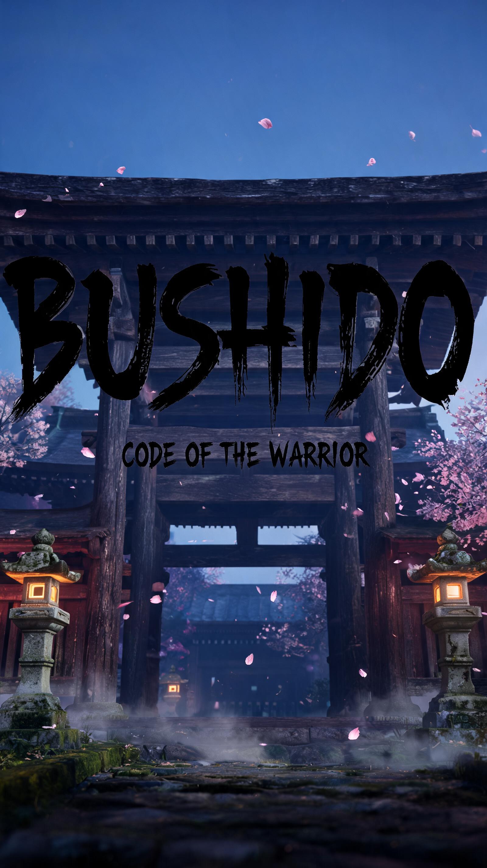 "BUSHIDO
CODE OF THE WARRIOR" — Brush Japanese Ink | AI Text Effect Generator