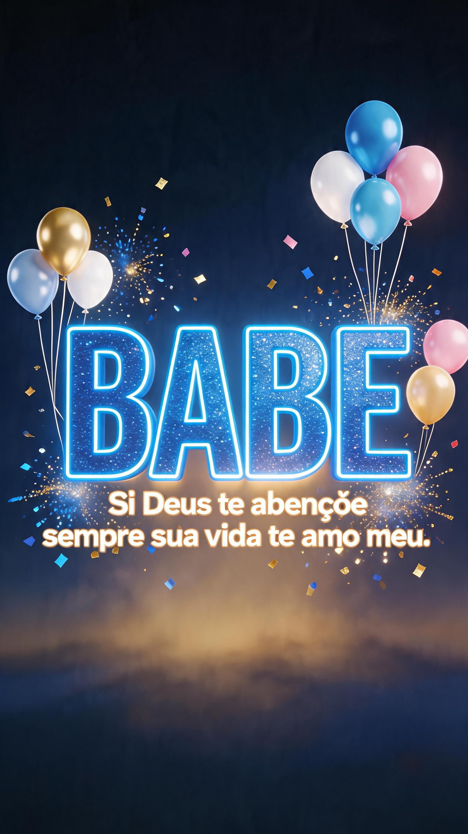 "" — Birthday text effect