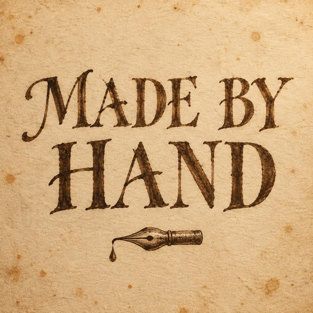 "MADE BY HAND" — Vintage | AI Text Effect Generator