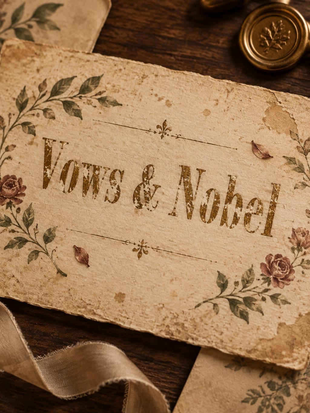 "Vows & Nobel" — Vintage | AI Text Effect Generator
