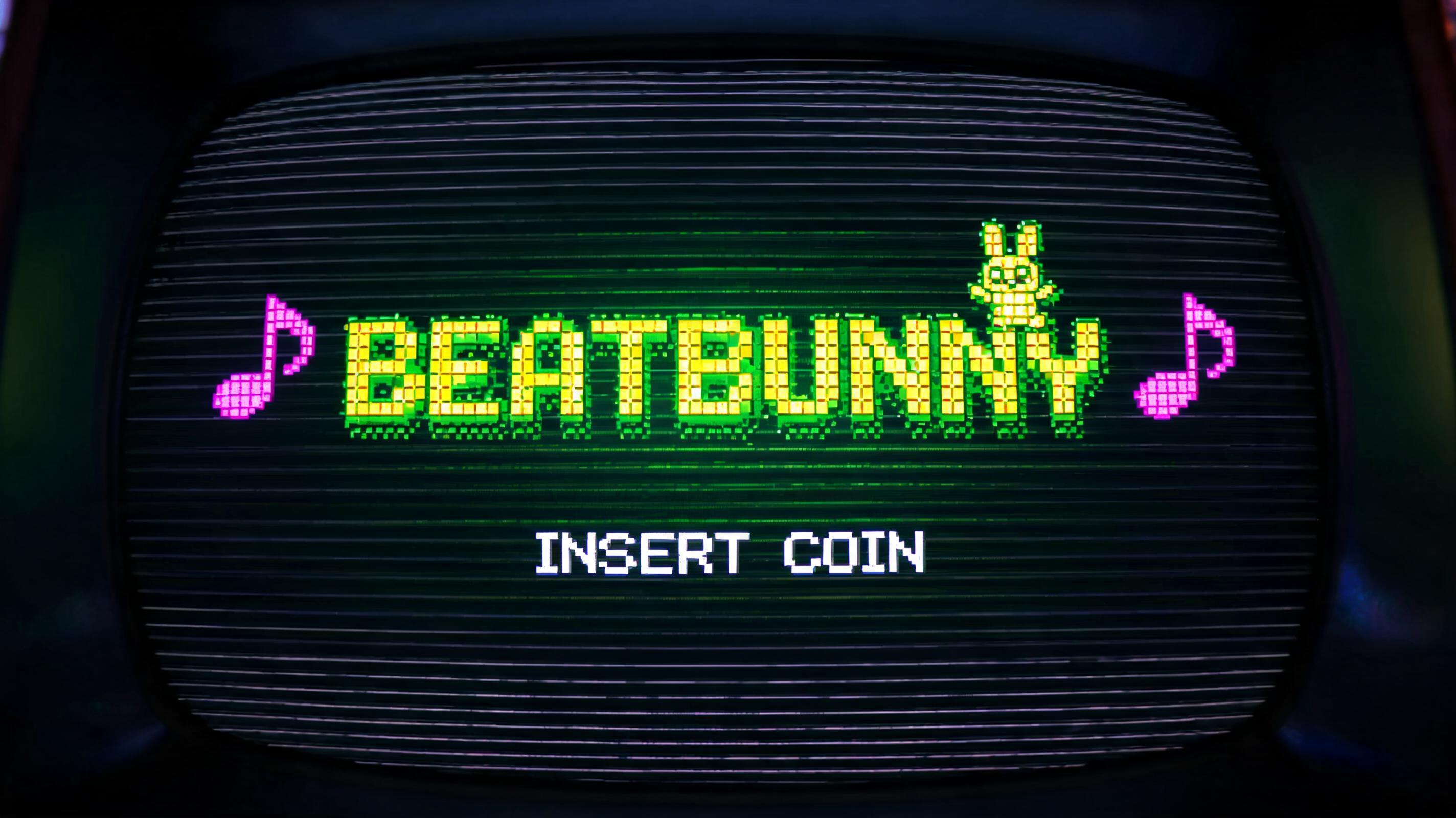 "BEATBUNNY" — Pixel Art | AI Text Effect Generator