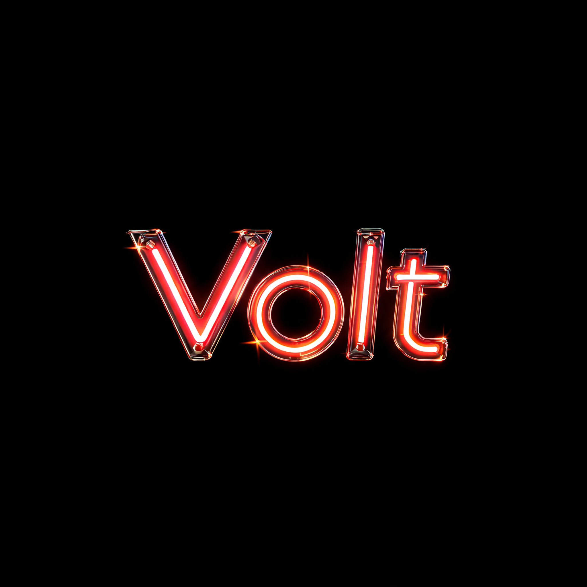 "Volt" — Neon Sign | AI Text Effect Generator