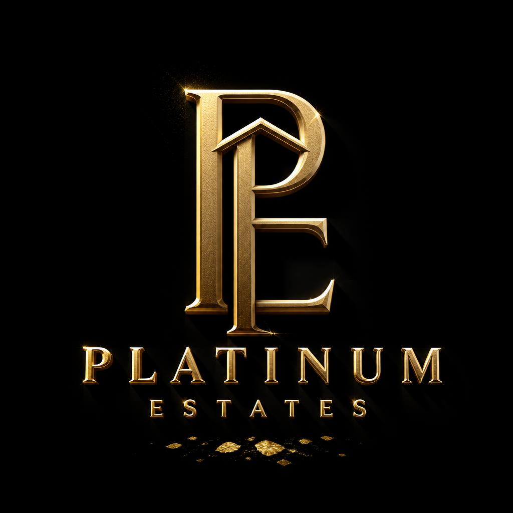 "PLATINUM
ESTATES" — Luxury Gold | AI Text Effect Generator
