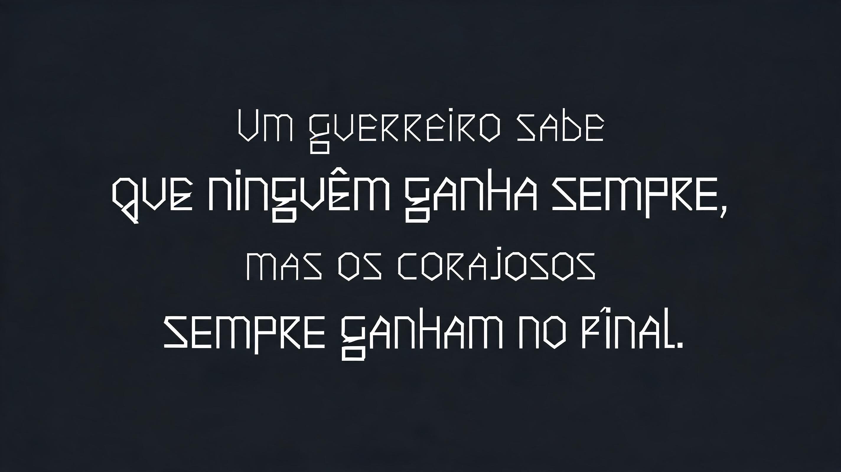 "Um guerreiro sabe que ninguém ganha sempre, mas os corajosos sempre ganham no final." — Viking Runic | AI Text Effect Generator