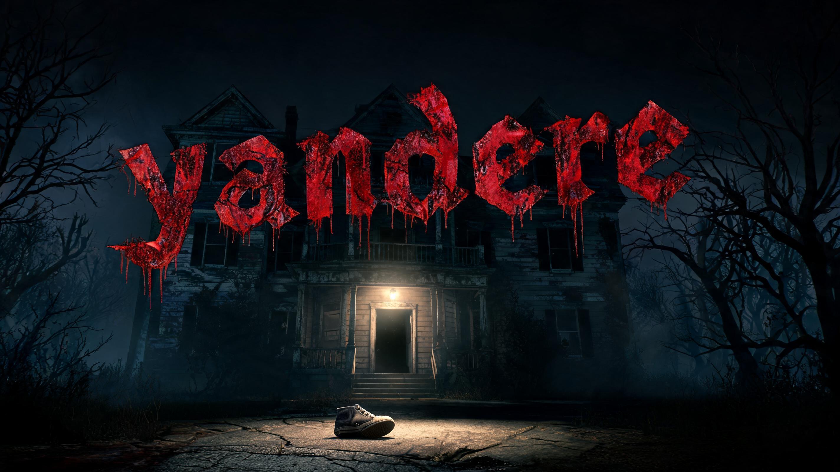 "yandere" — Cinematic Horror | AI Text Effect Generator