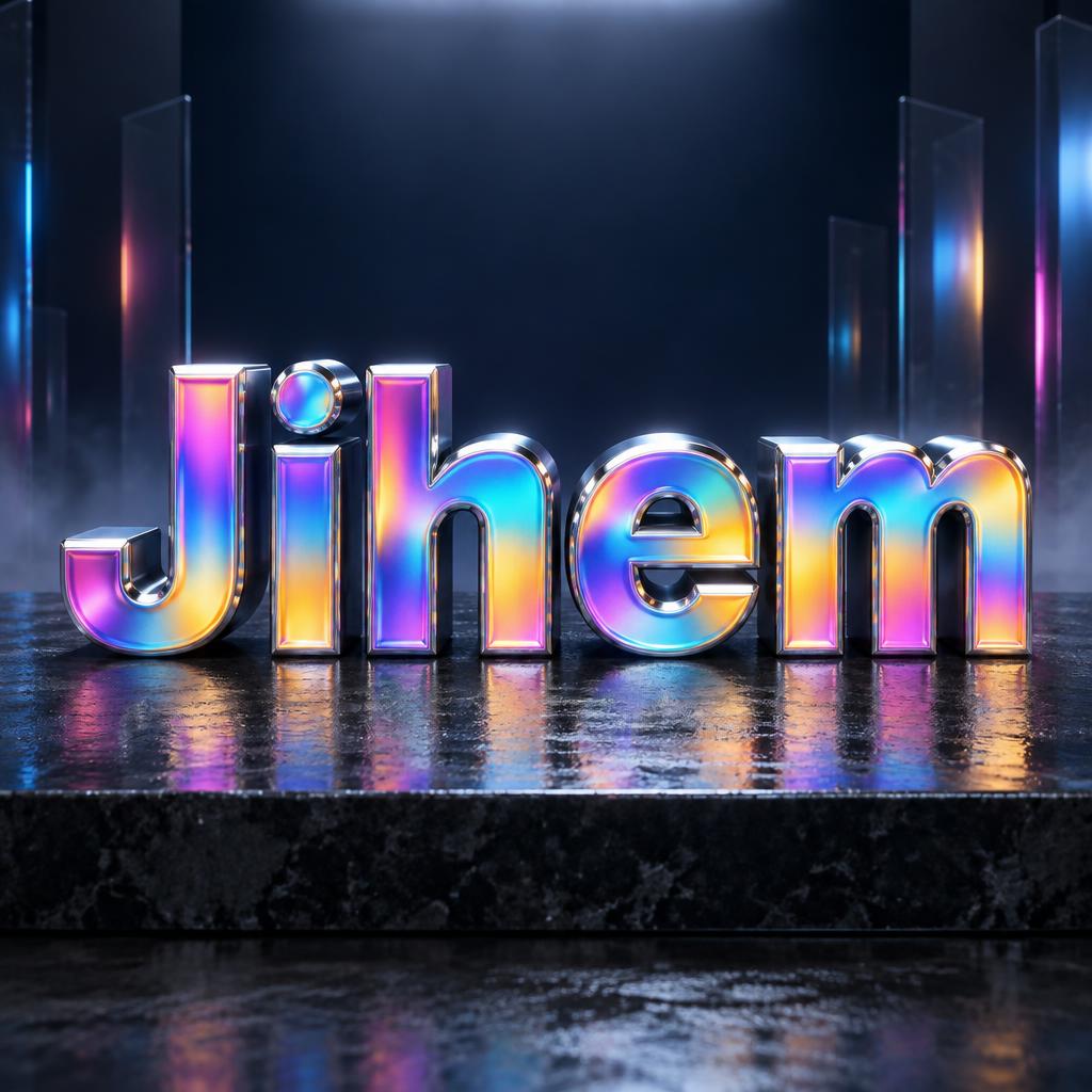 "Jihem" —  | AI Text Effect Generator